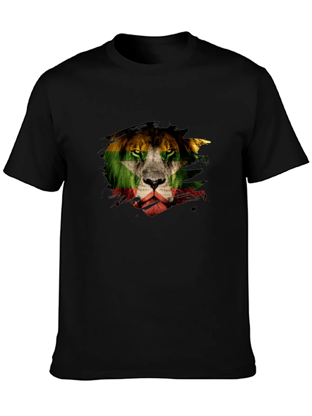 Lion Flag Graphic T-Shirt - Modern Style product image 6