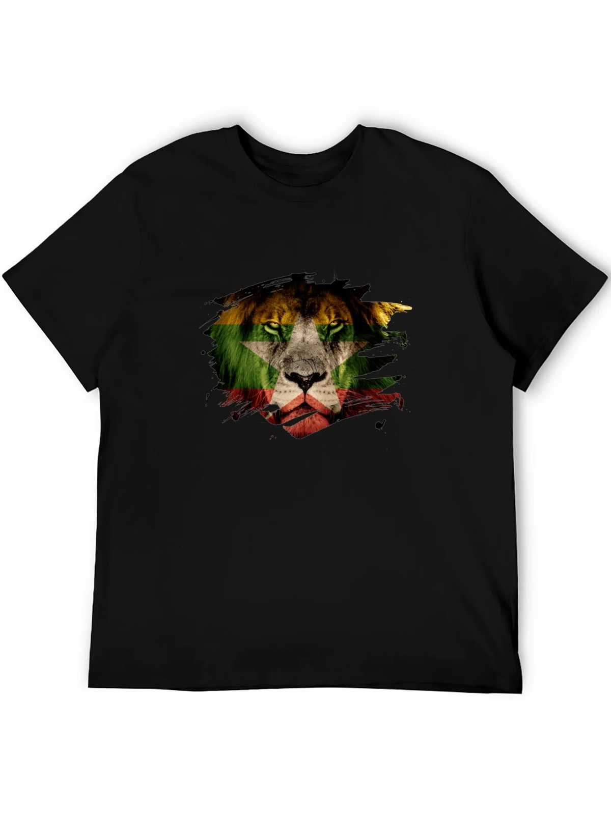 Lion Flag Graphic T-Shirt - Modern Style product image 8