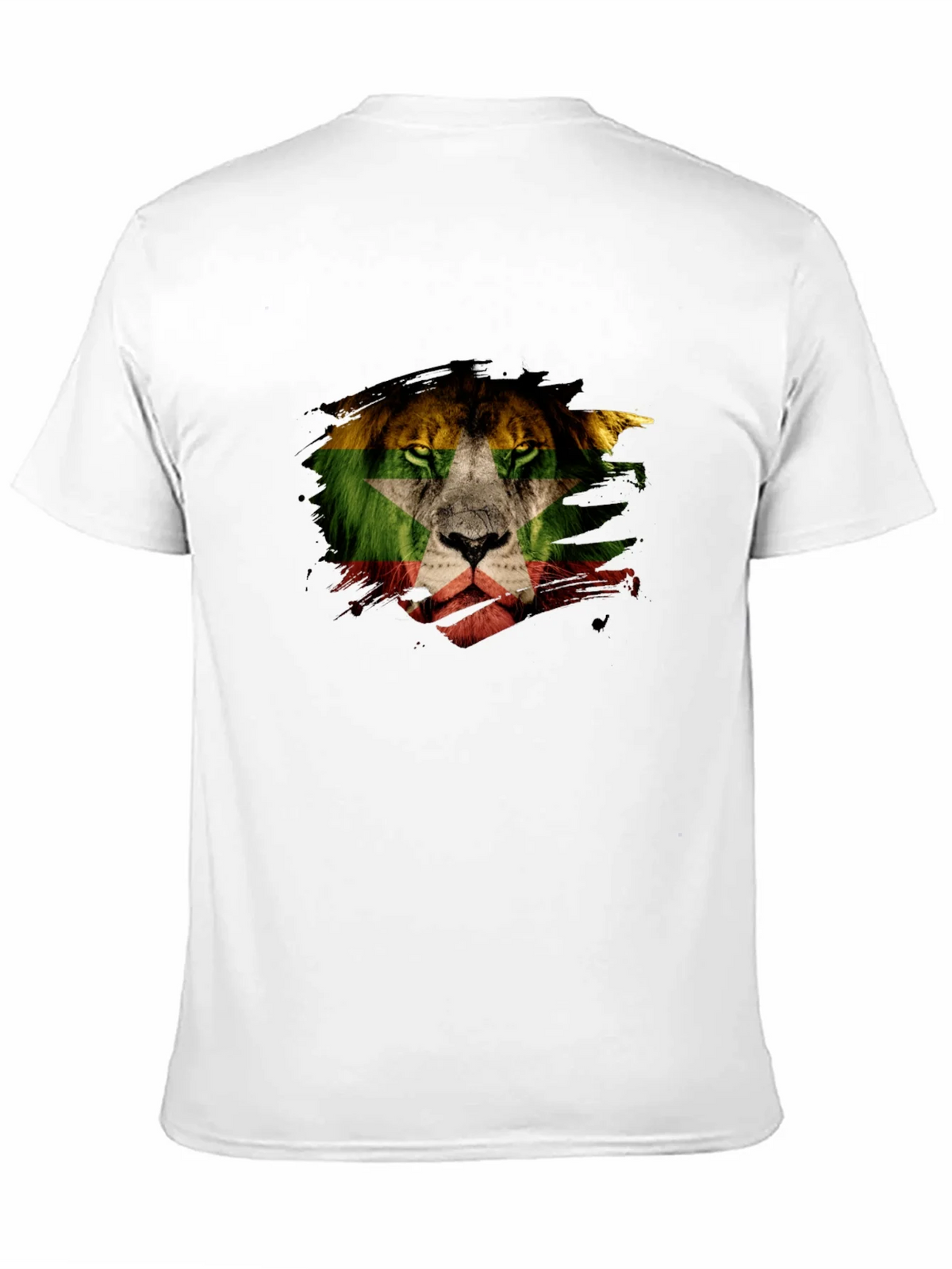 Lion Flag Graphic T-Shirt - Modern Style product image 2
