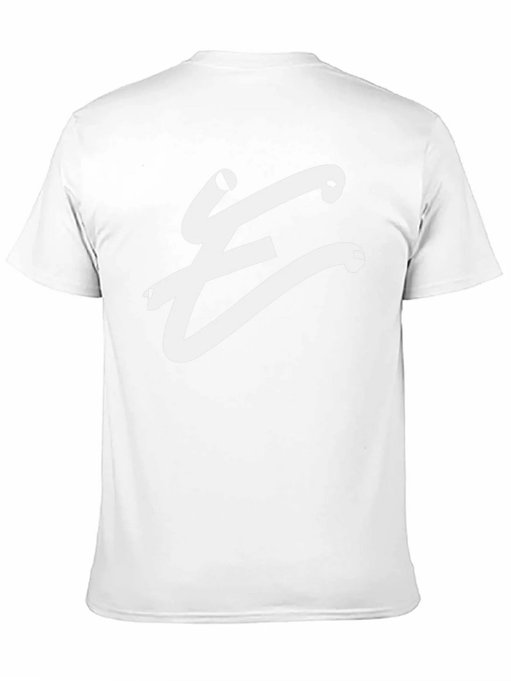 Stylish Black T-Shirt with White E Logo product image 2