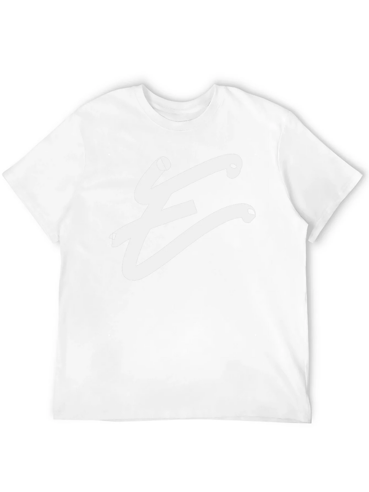 Stylish Black T-Shirt with White E Logo product image 3