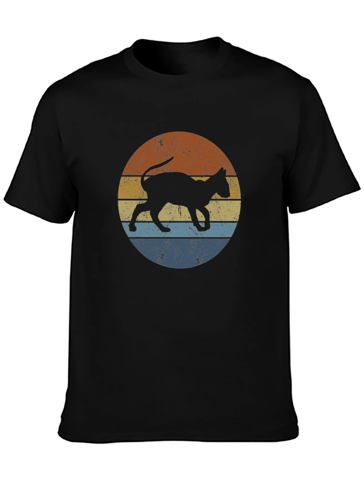 Retro Cat Silhouette Tee product image 6