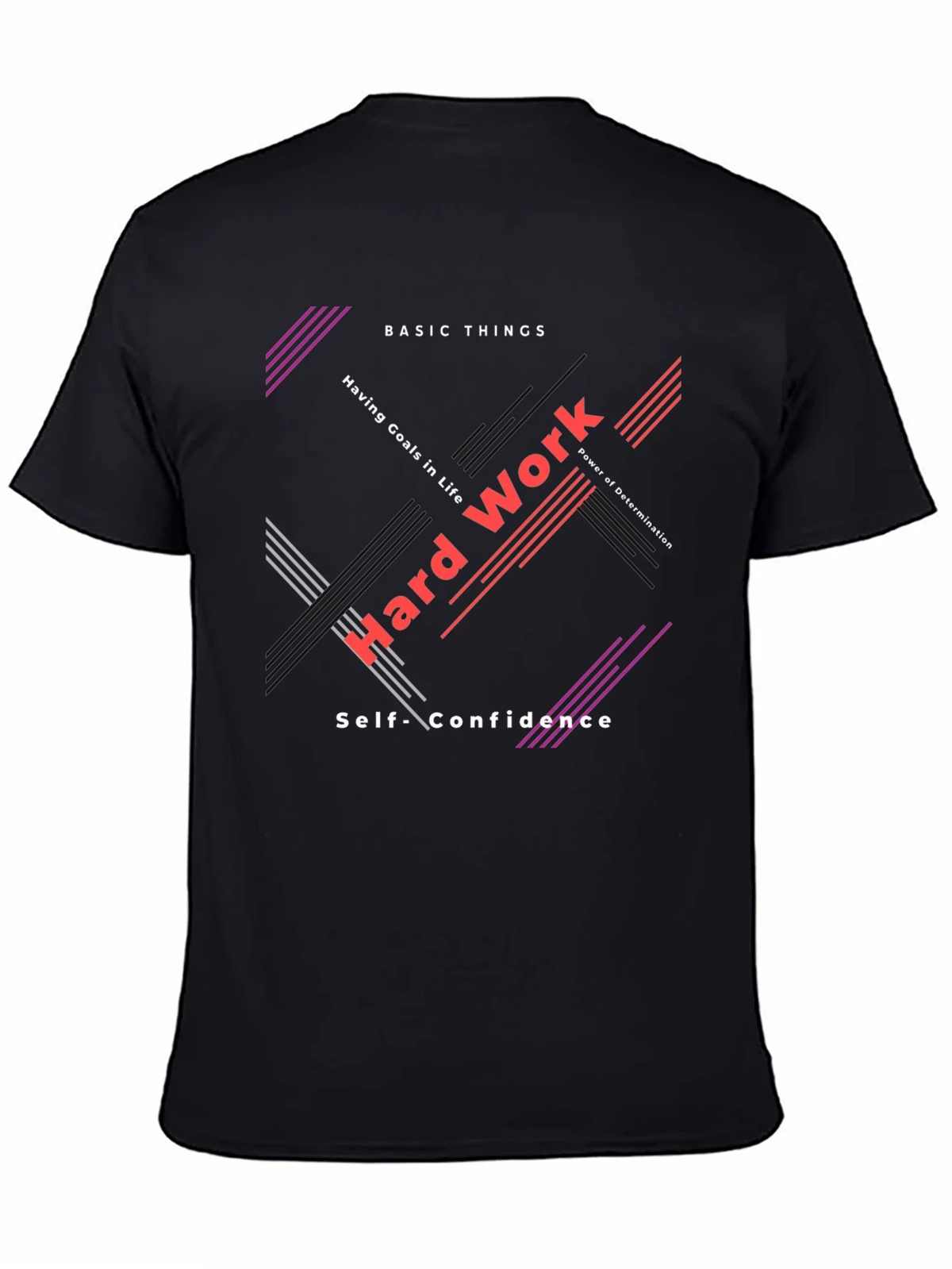 Motivational Graphic Tee - Hard Work & Determination product image 7