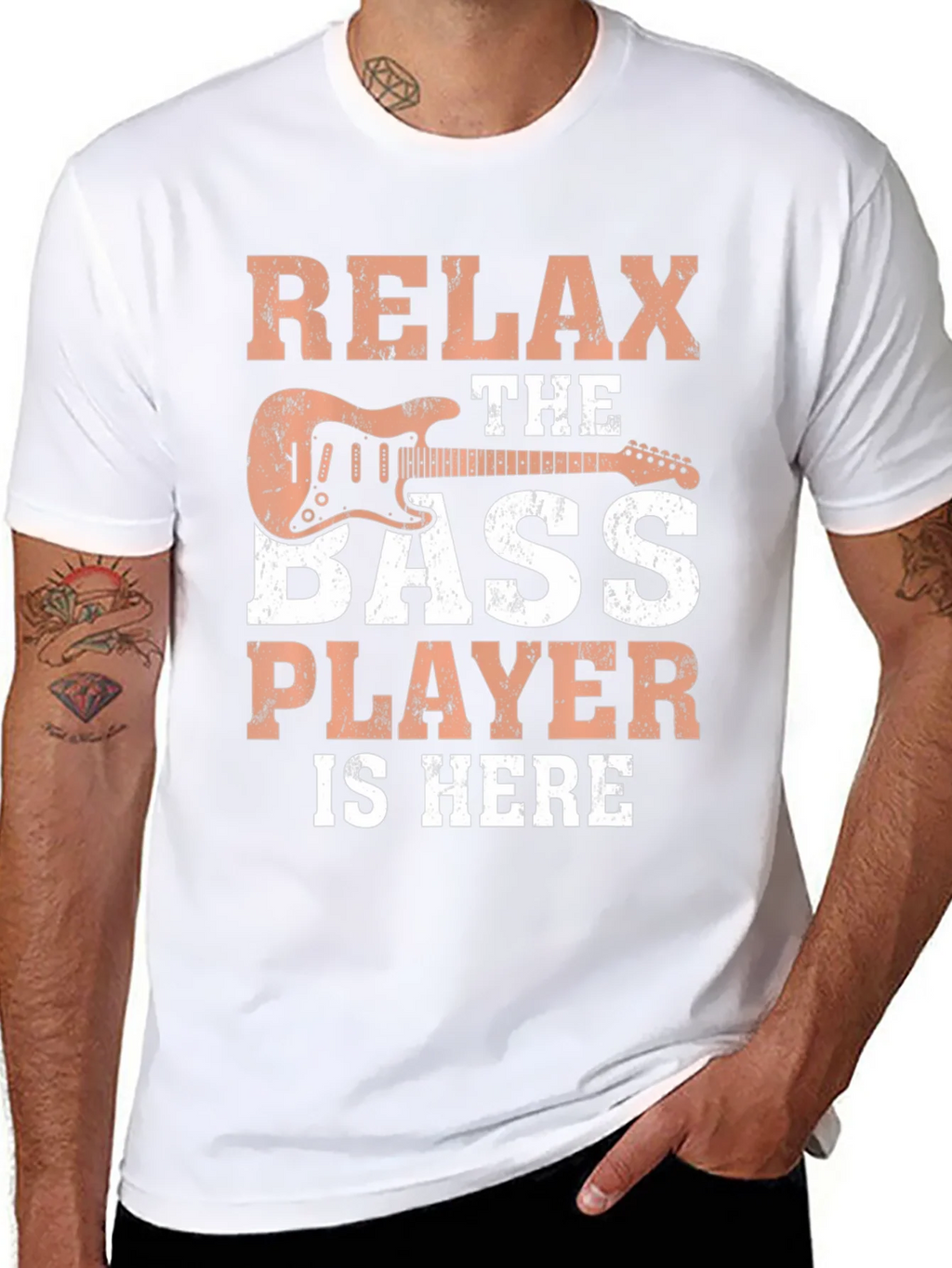 Relax Bass Player T-Shirt - Musician Tee product image 10