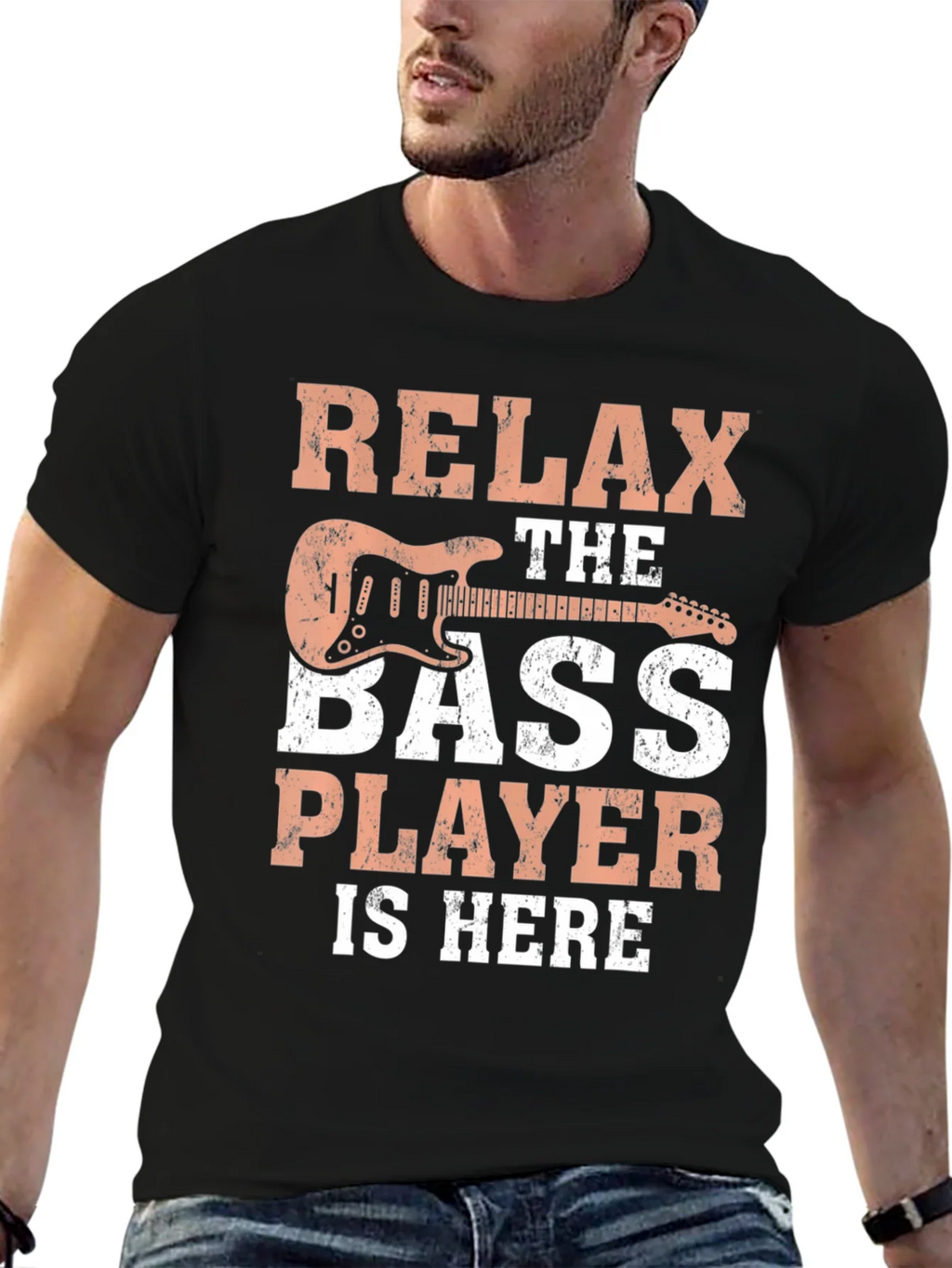 Relax Bass Player T-Shirt - Musician Tee product image 9