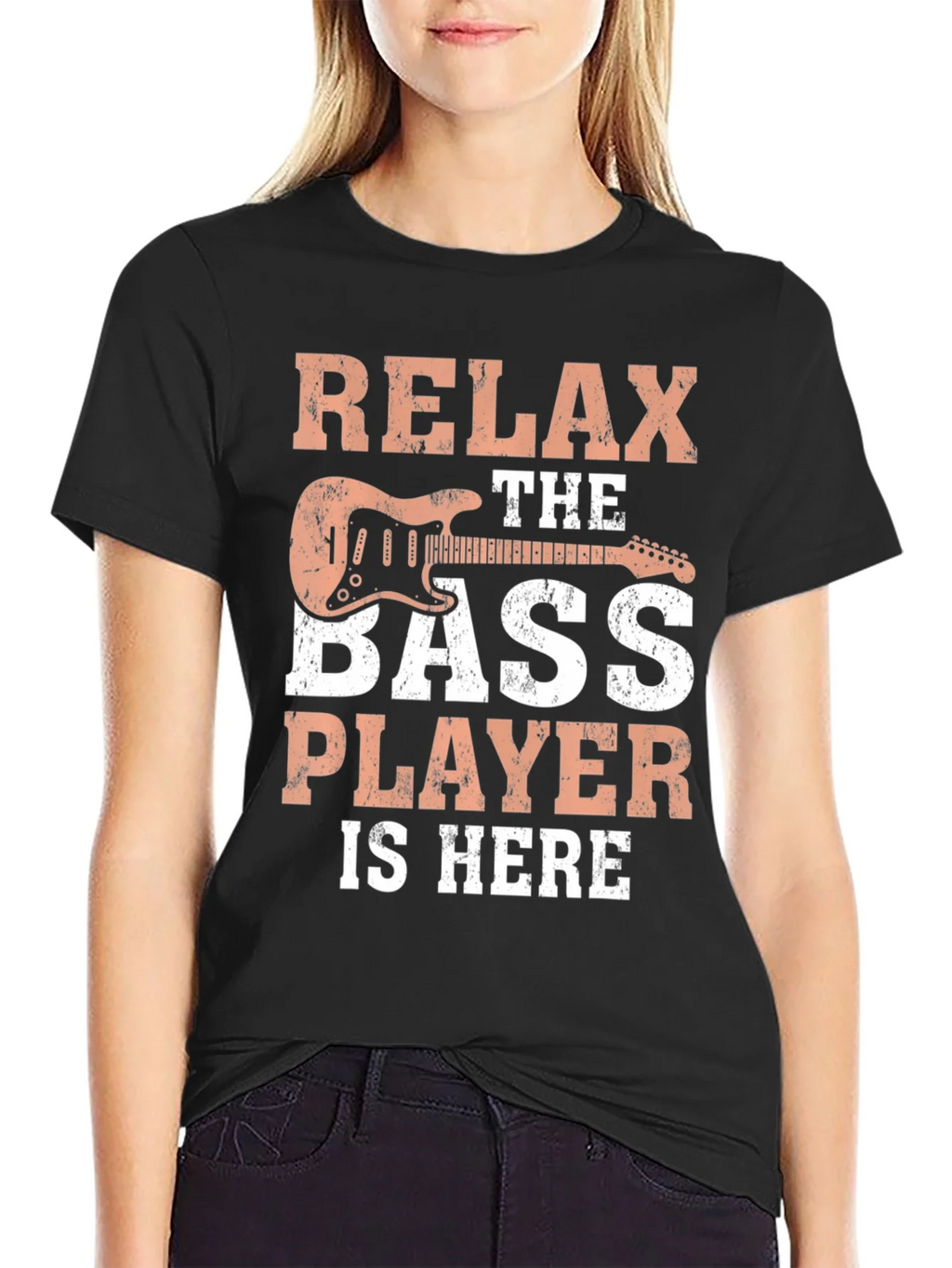 Relax Bass Player T-Shirt - Musician Tee product image 5