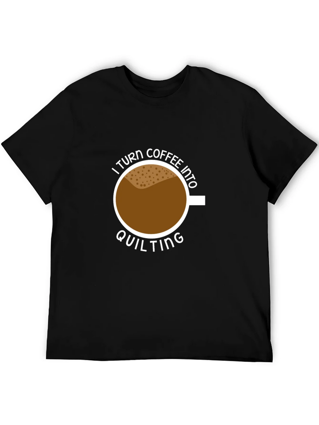 Coffee Into Quilting Graphic Tee product image 8