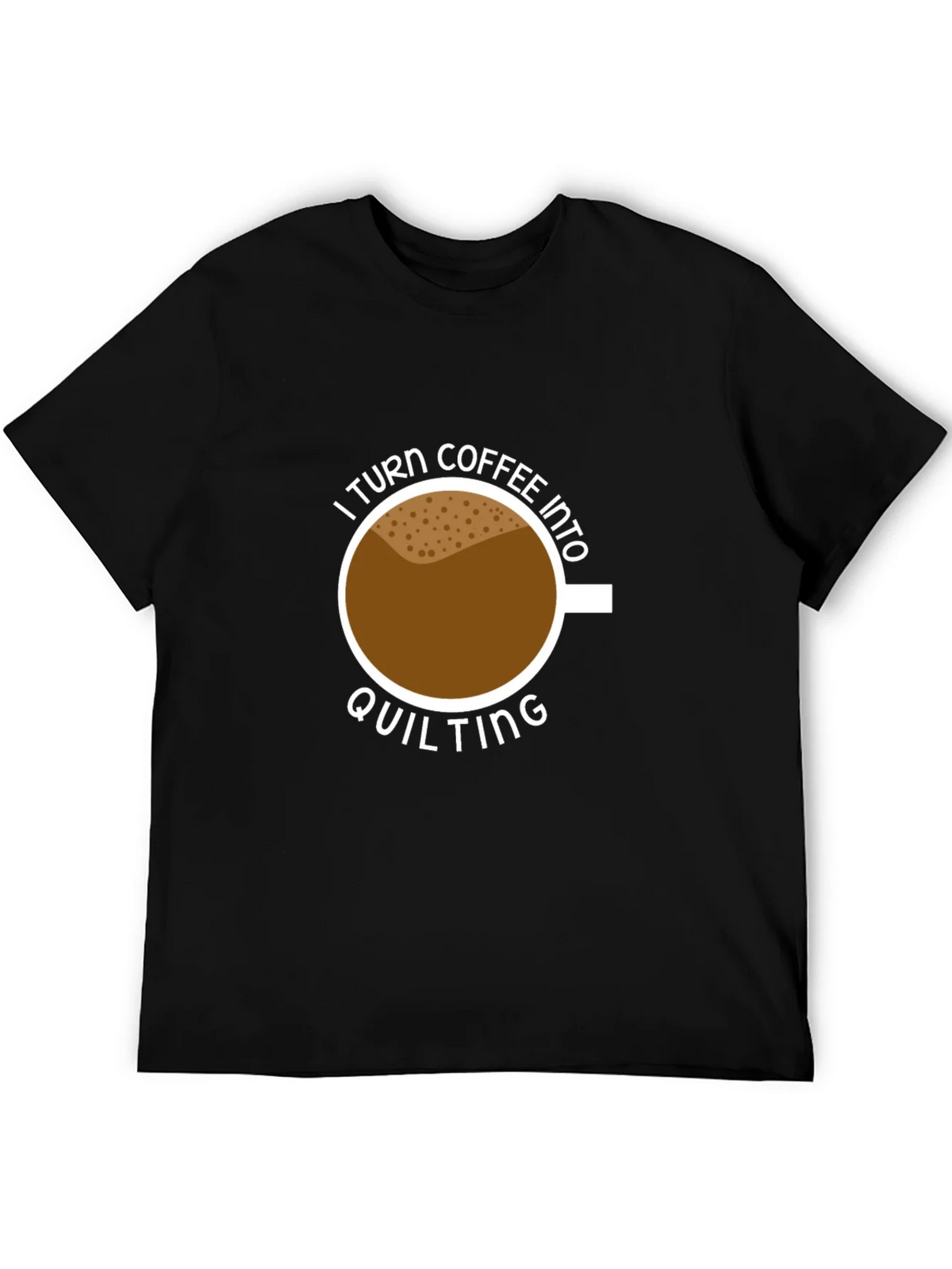 Coffee Into Quilting Graphic Tee product image 8