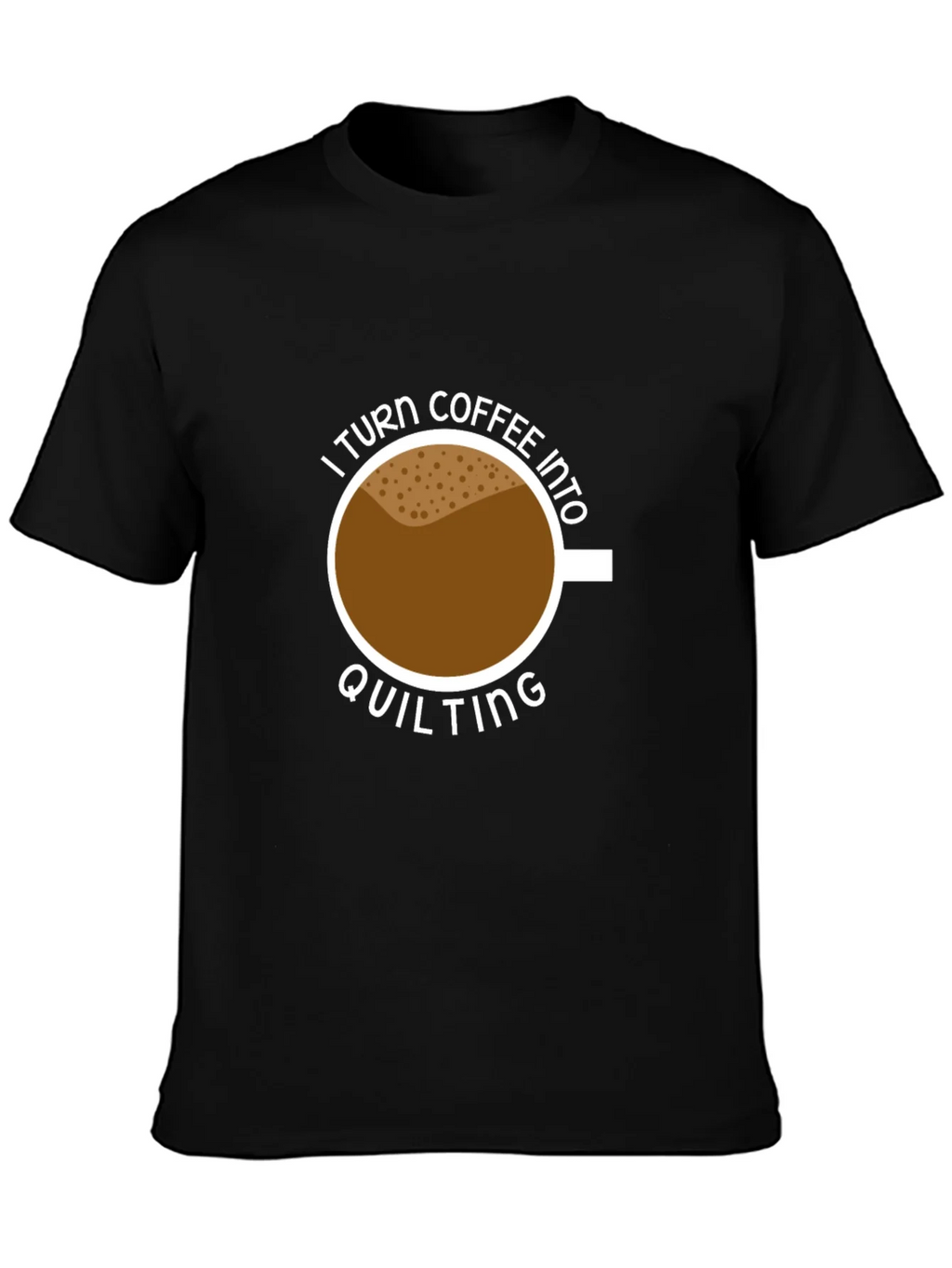 Coffee Into Quilting Graphic Tee product image 6