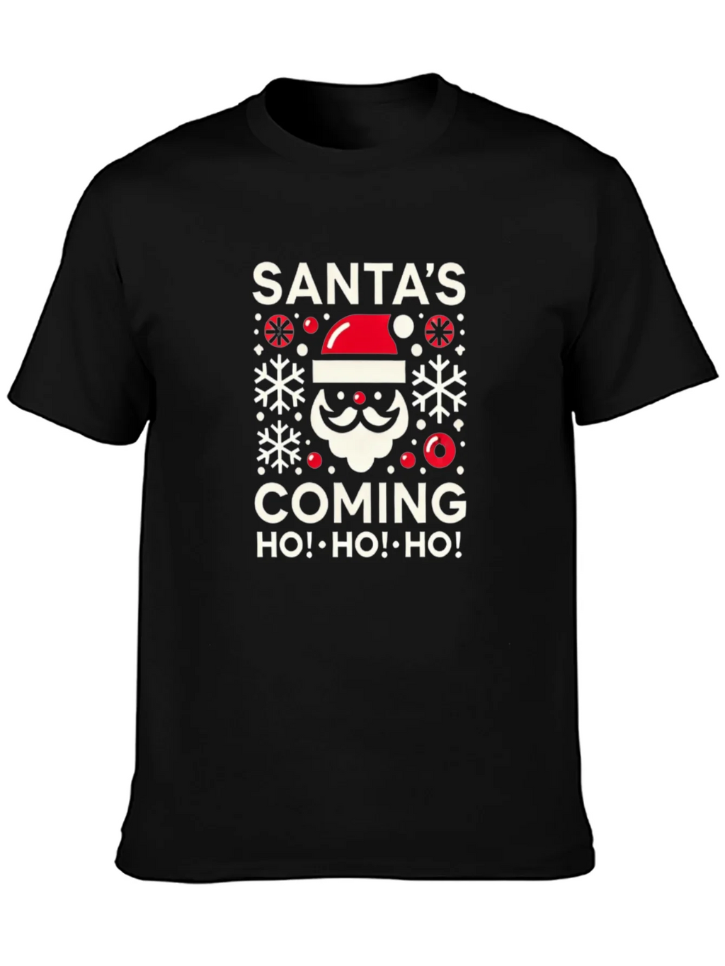 Santas Coming T-Shirt Holiday Festive product image 6