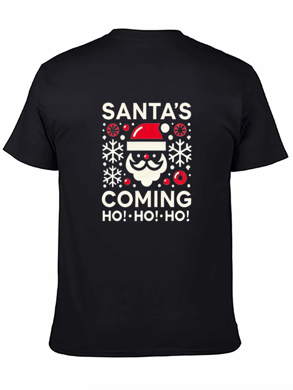 Santas Coming T-Shirt Holiday Festive product image 7