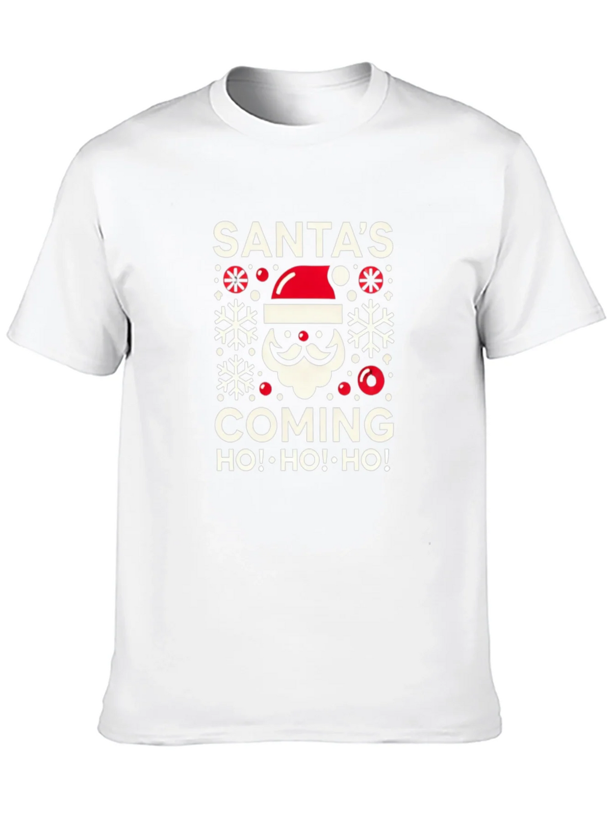 Santas Coming T-Shirt Holiday Festive product image 12