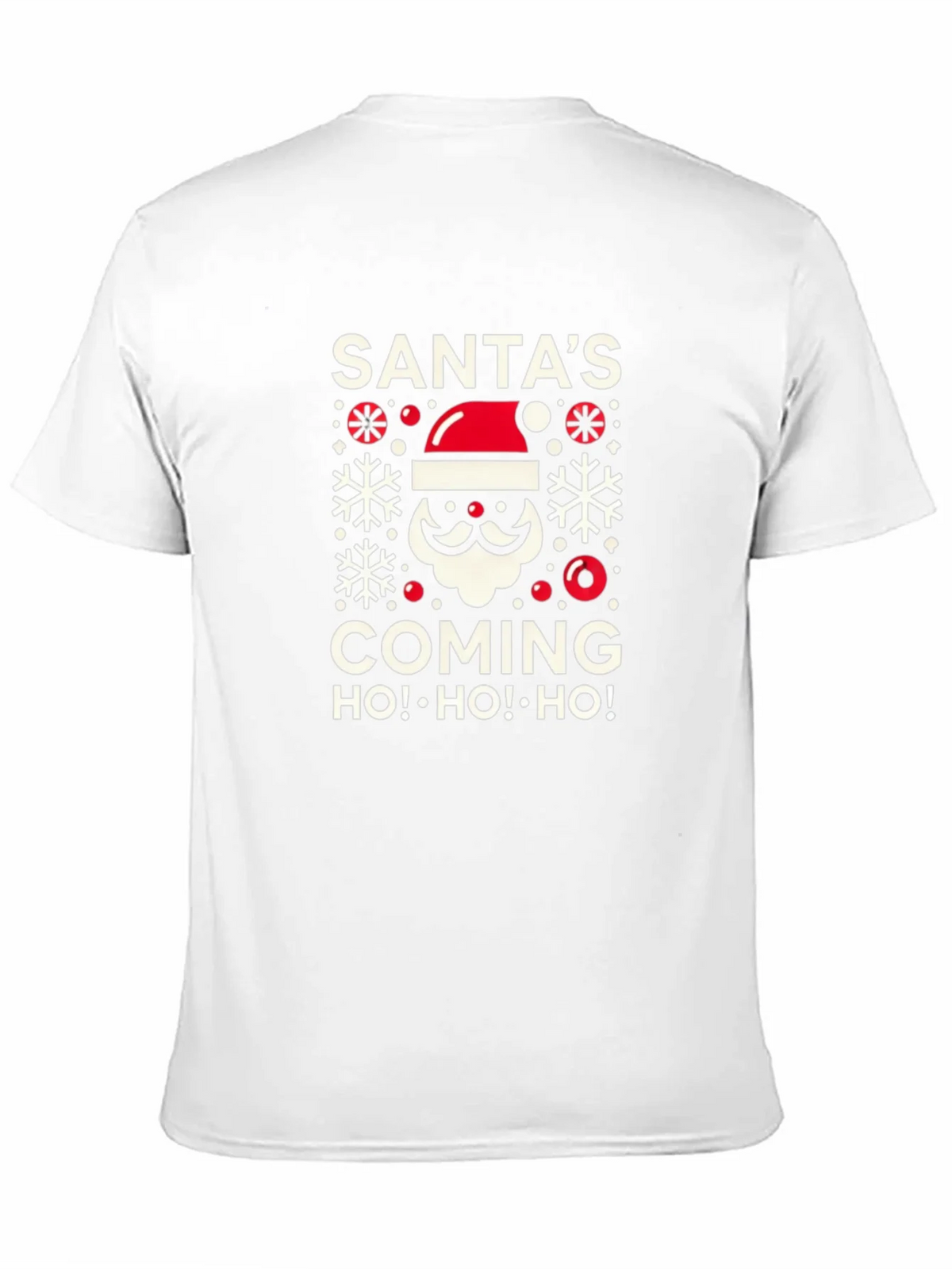 Santas Coming T-Shirt Holiday Festive product image 2