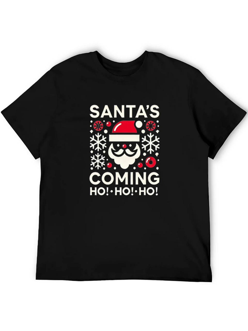 Santas Coming T-Shirt Holiday Festive product image 8