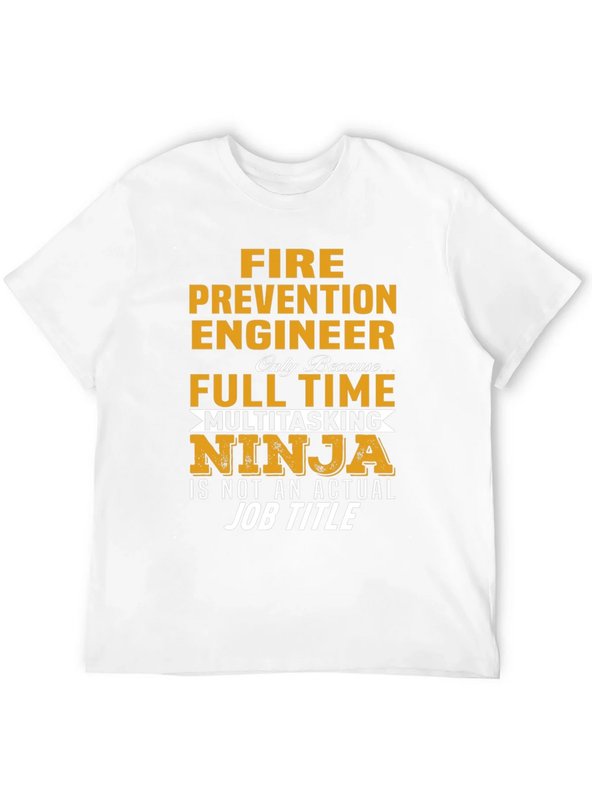 Fire Prevention Engineer Multitasking Ninja T-Shirt product image 3