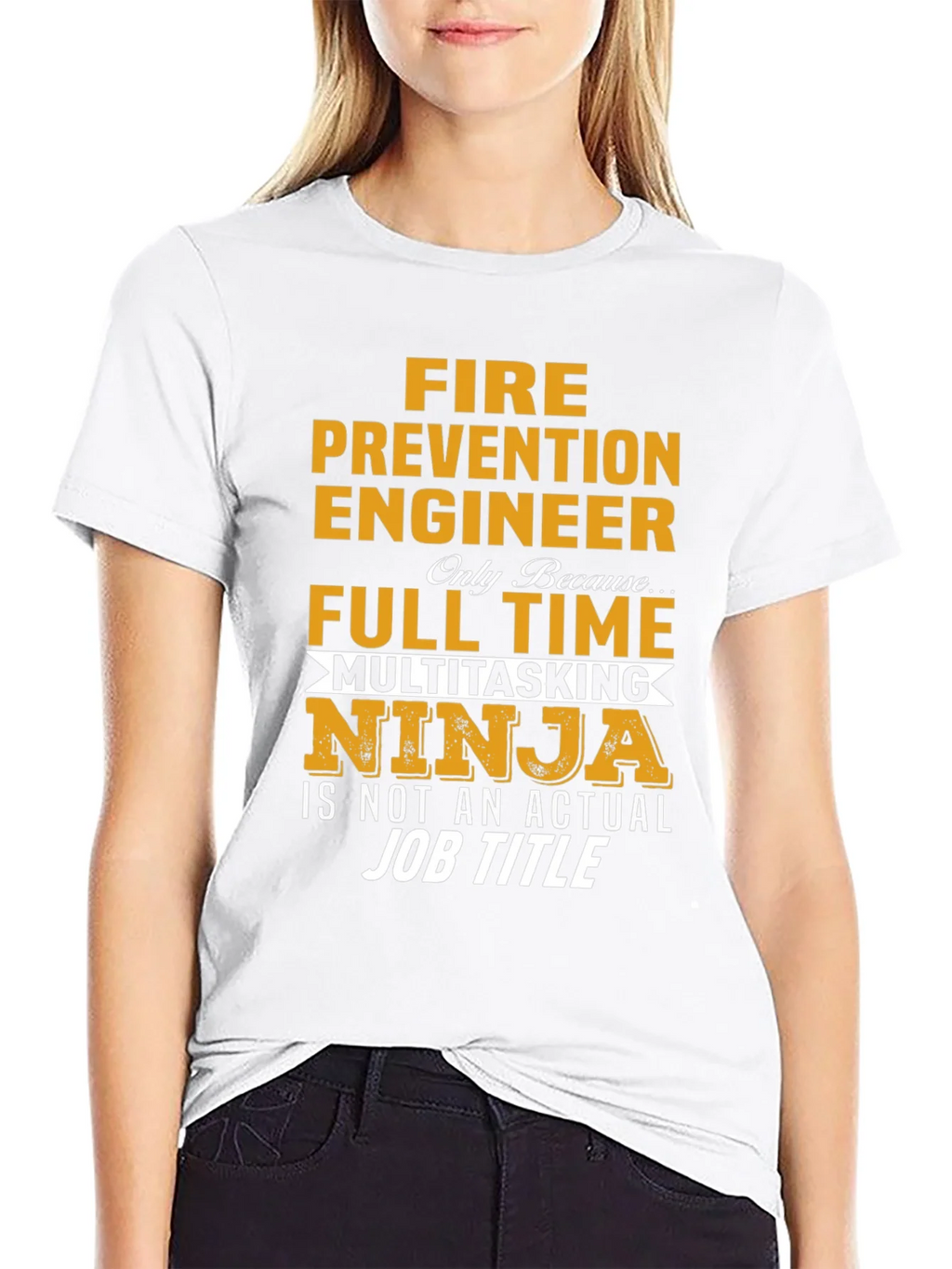 Fire Prevention Engineer Multitasking Ninja T-Shirt product image 11