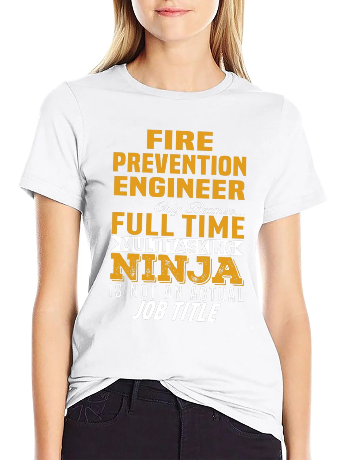 Fire Prevention Engineer Multitasking Ninja T-Shirt product image 11