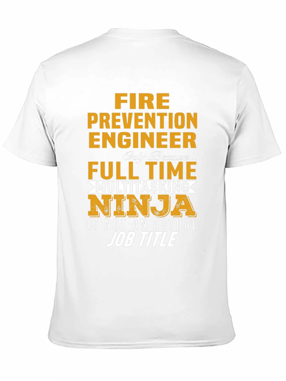 Fire Prevention Engineer Multitasking Ninja T-Shirt product image 2
