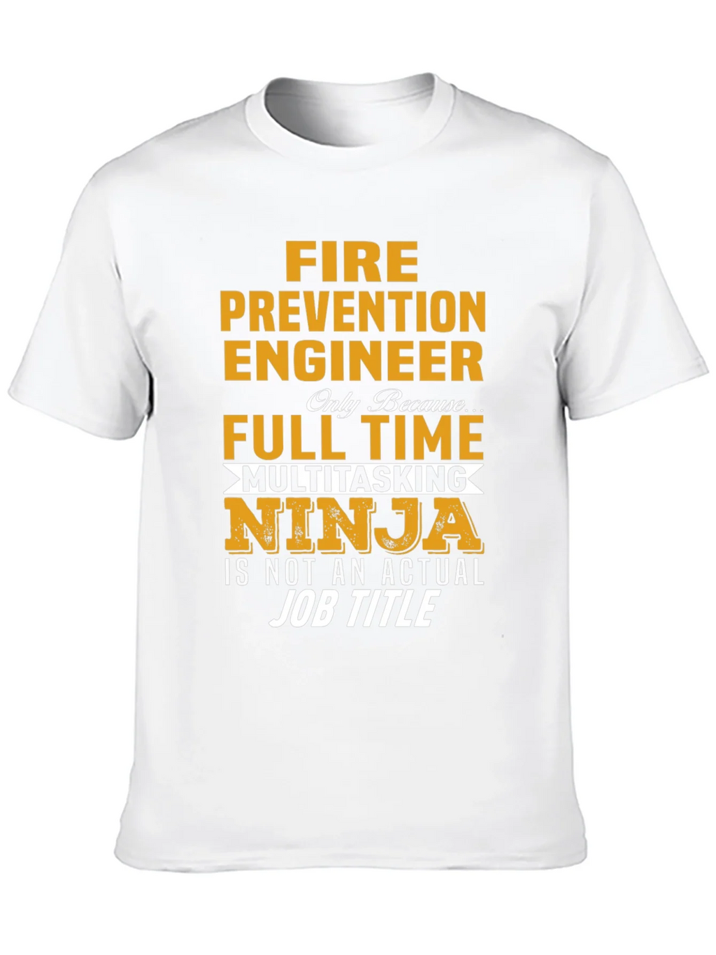 Fire Prevention Engineer Multitasking Ninja T-Shirt product image 12