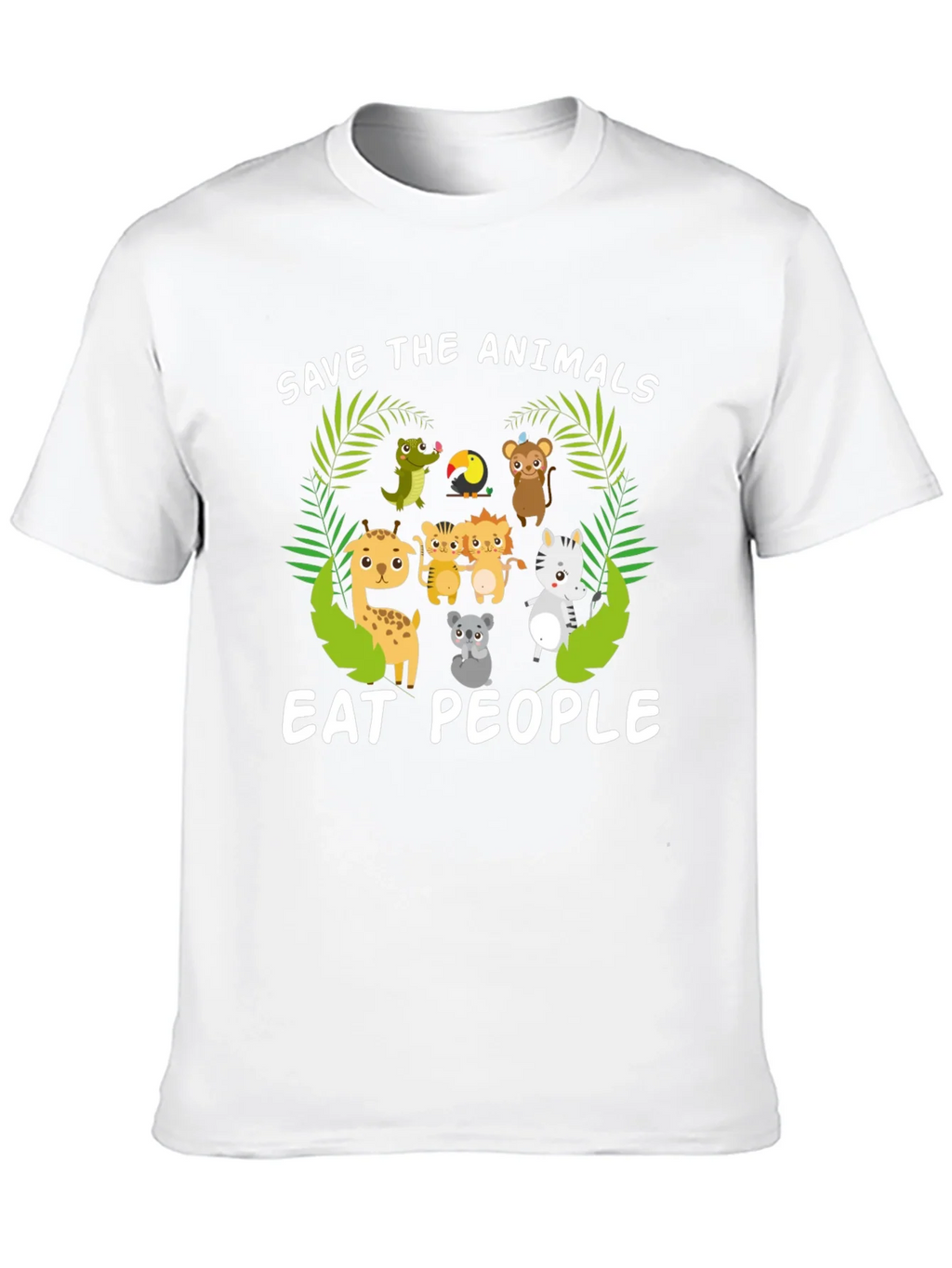 Save the Animals Eat People T-Shirt product image 12