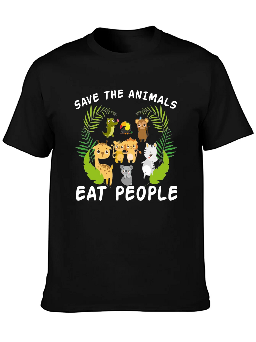 Save the Animals Eat People T-Shirt product image 6