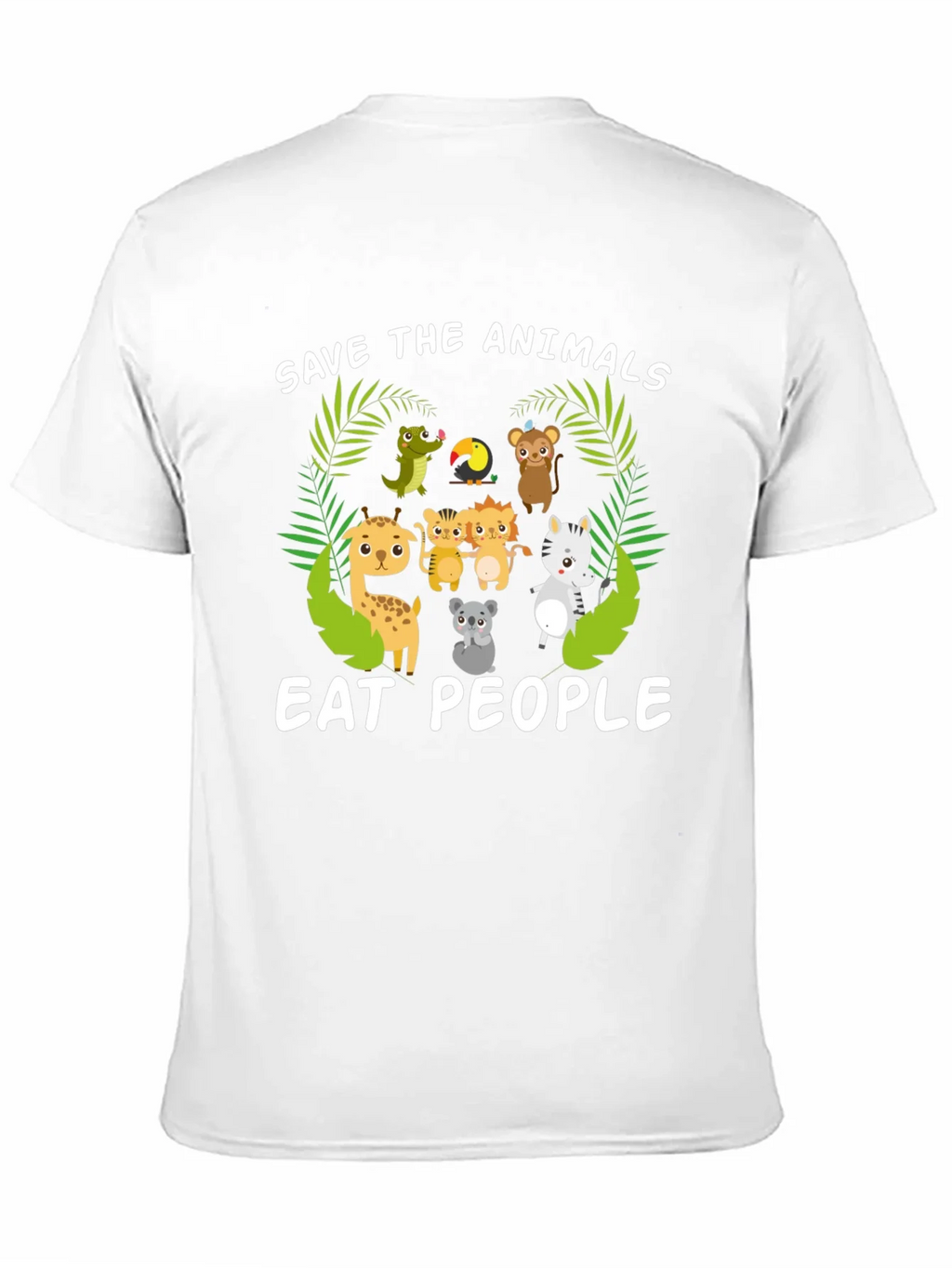 Save the Animals Eat People T-Shirt product image 2