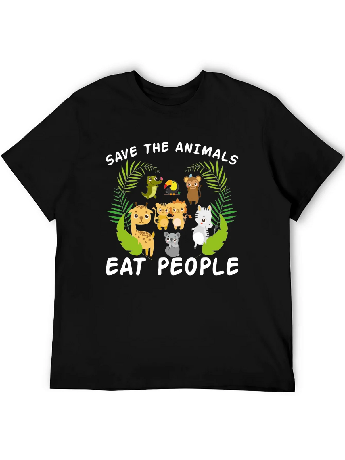 Save the Animals Eat People T-Shirt product image 8