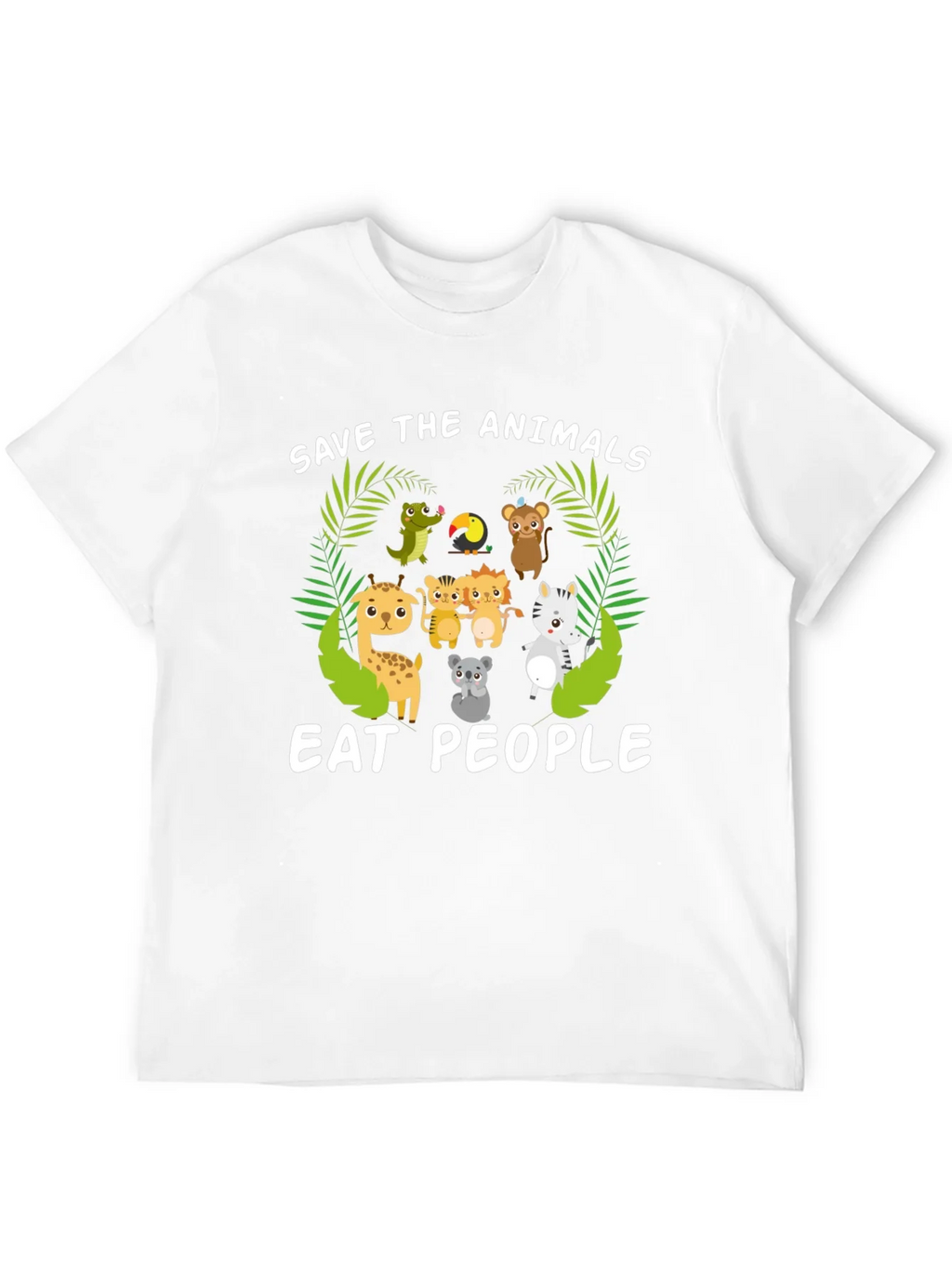 Save the Animals Eat People T-Shirt product image 3