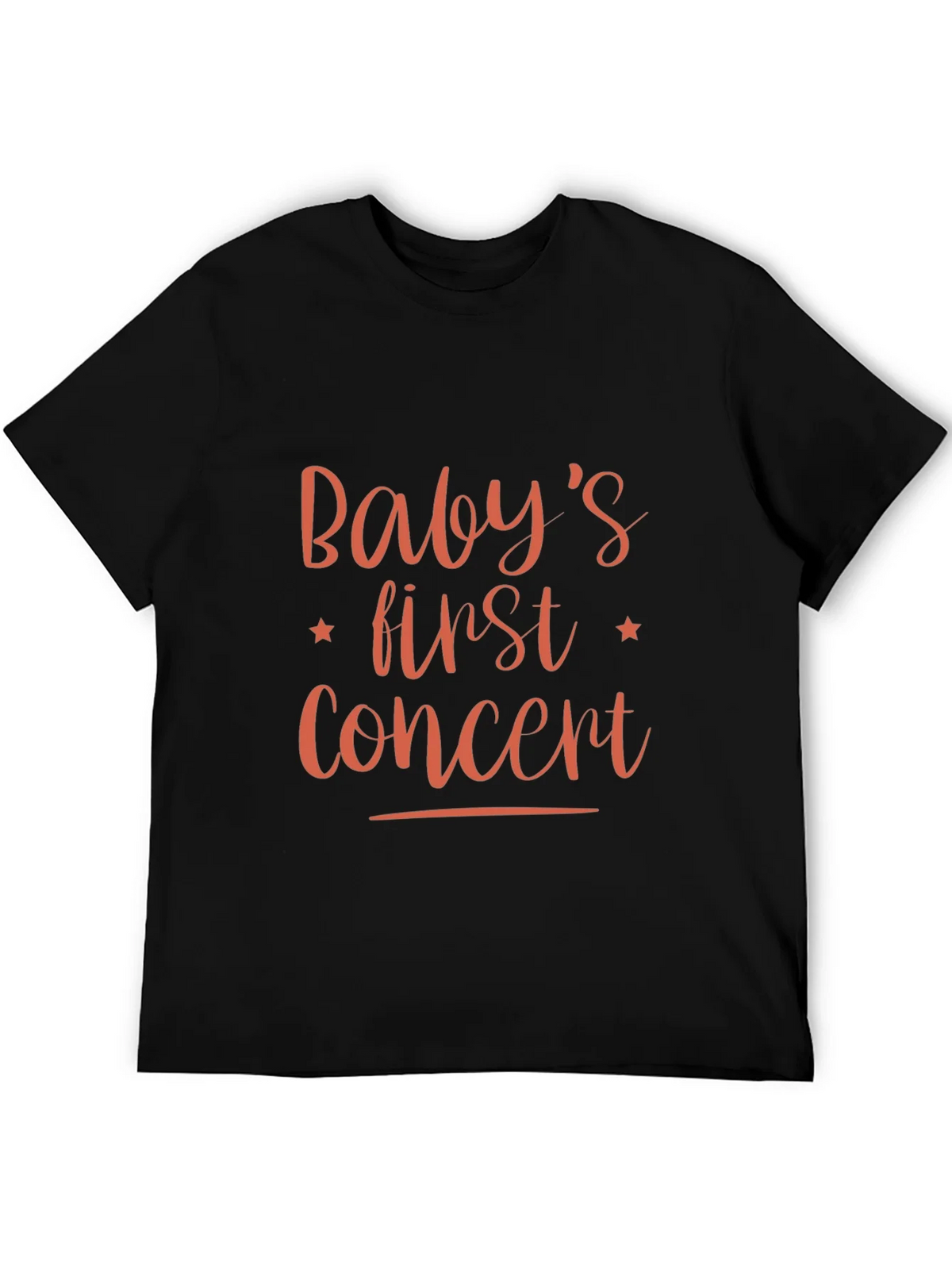 Babys First Concert Black Cotton T-Shirt product image 6