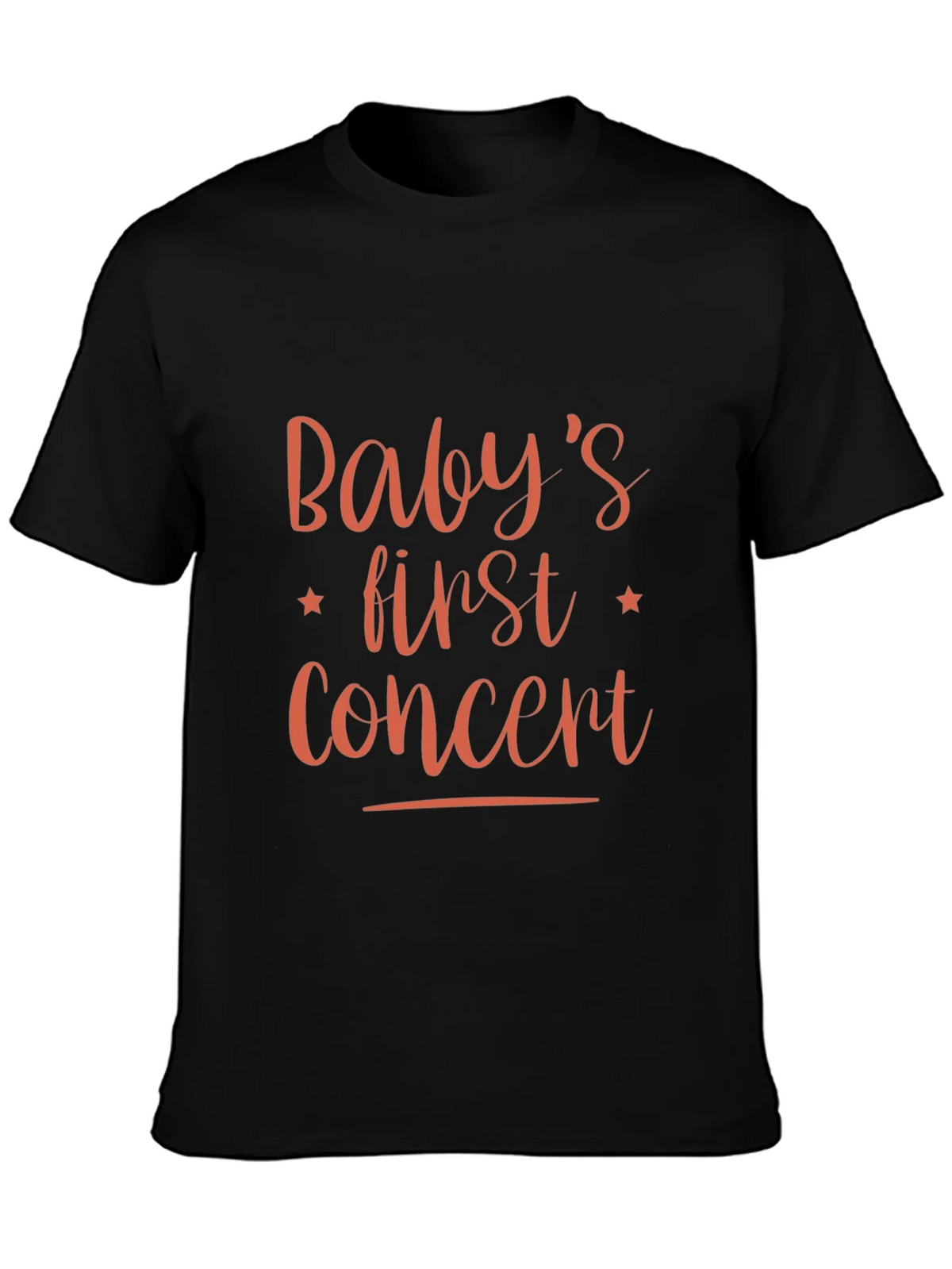 Babys First Concert Black Cotton T-Shirt product image 5