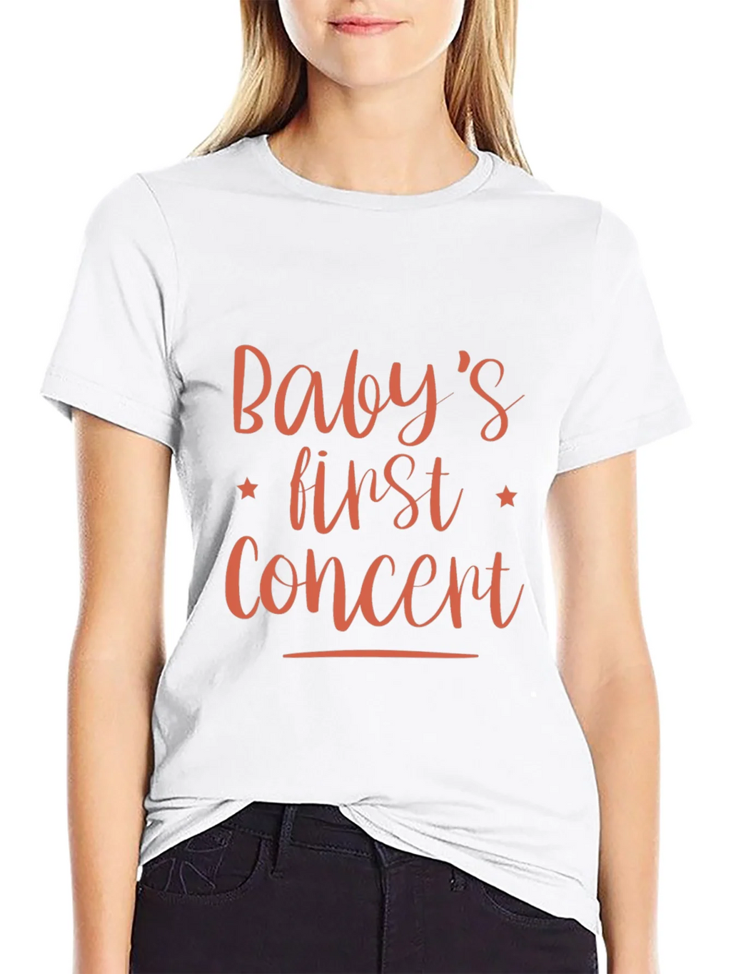 Babys First Concert Black Cotton T-Shirt product image 8