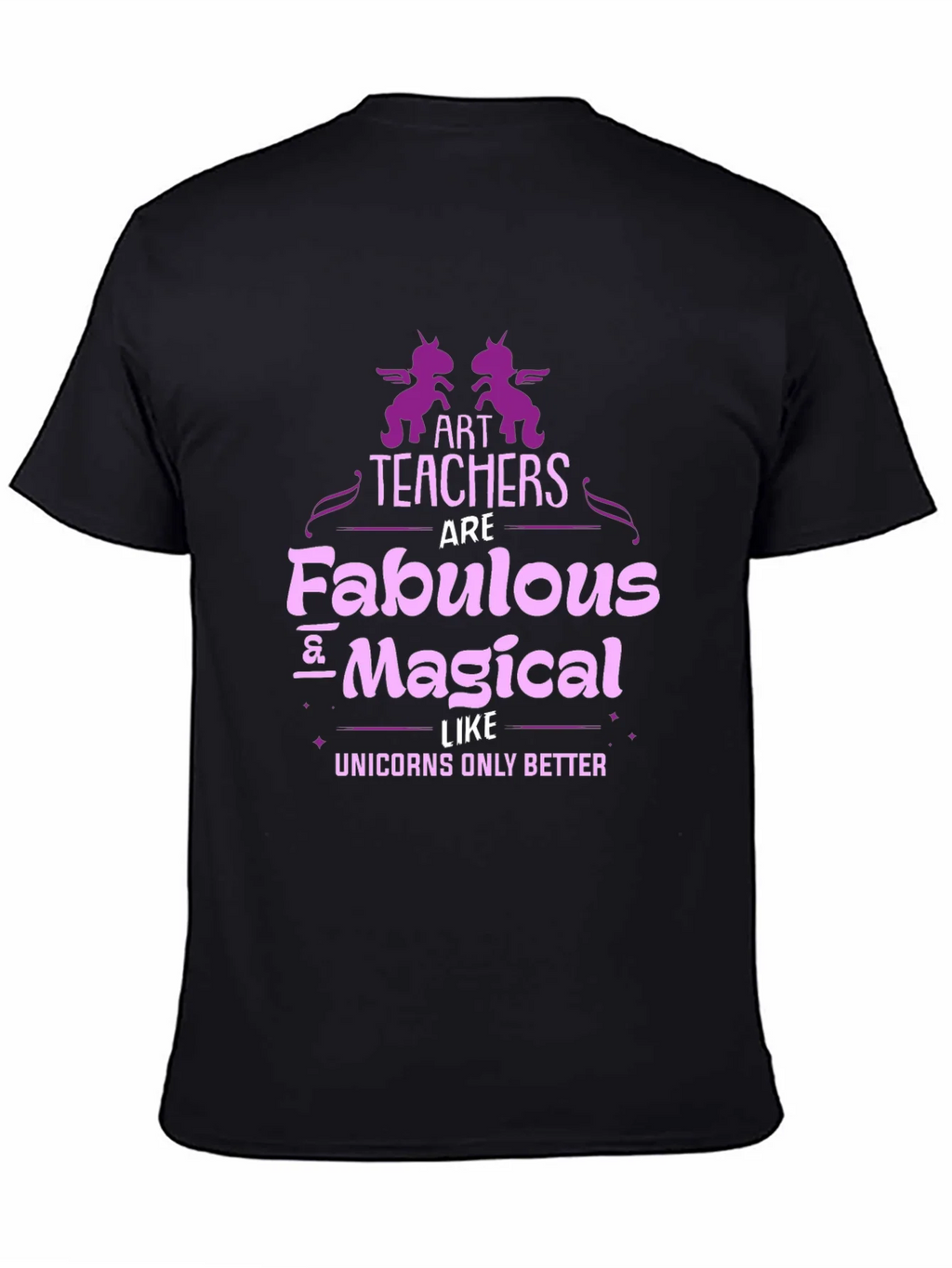 Art Teacher Fabulous Magical Unicorns T-Shirt product image 7