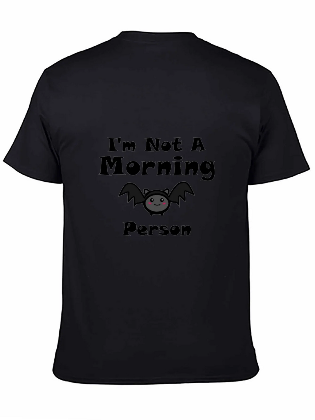 Im Not A Morning Person Bat Graphic T-Shirt product image 7
