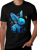 Vibrant Bunny Graphic Tee product image 1