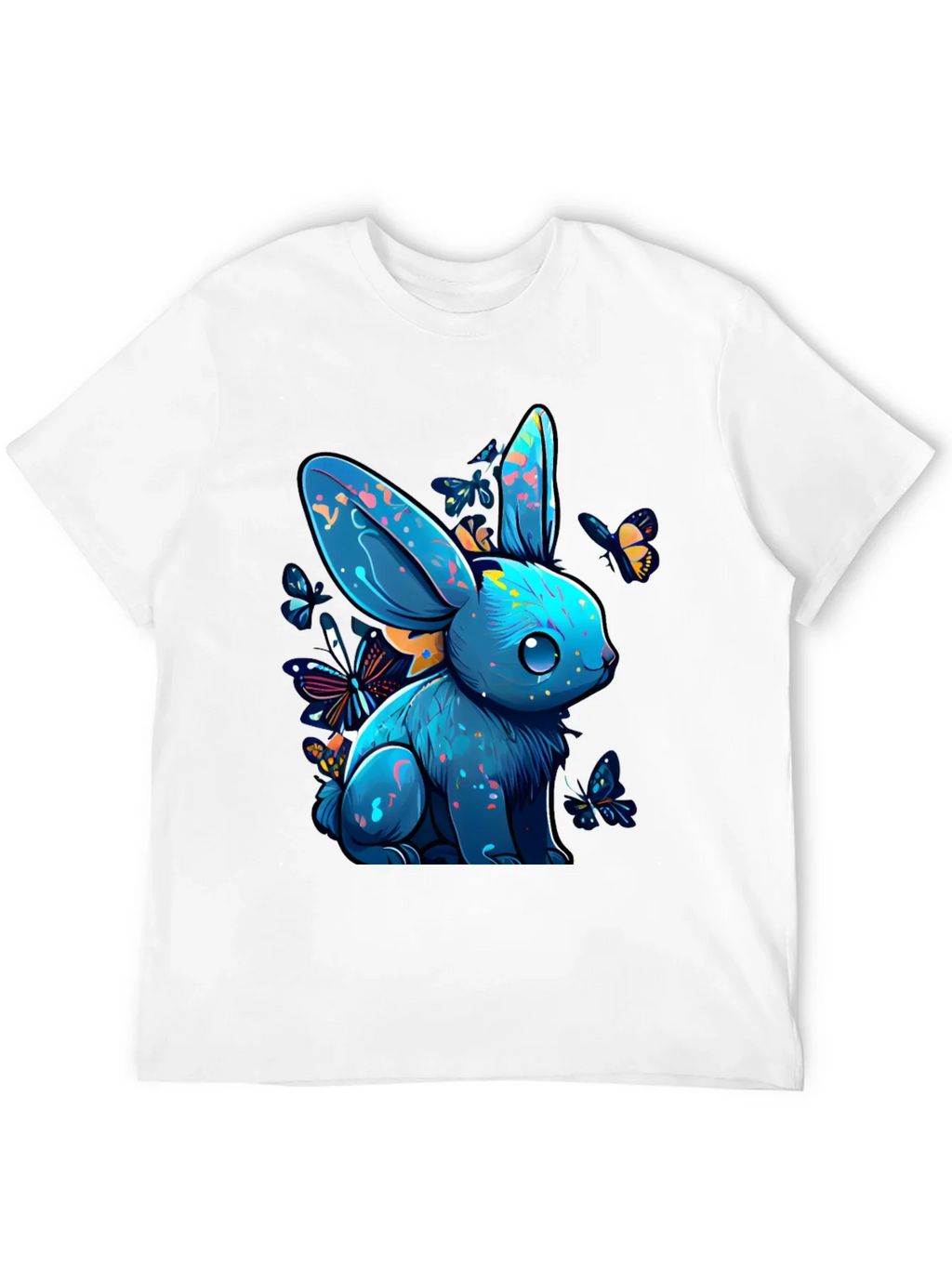 Vibrant Bunny Graphic Tee product image 3