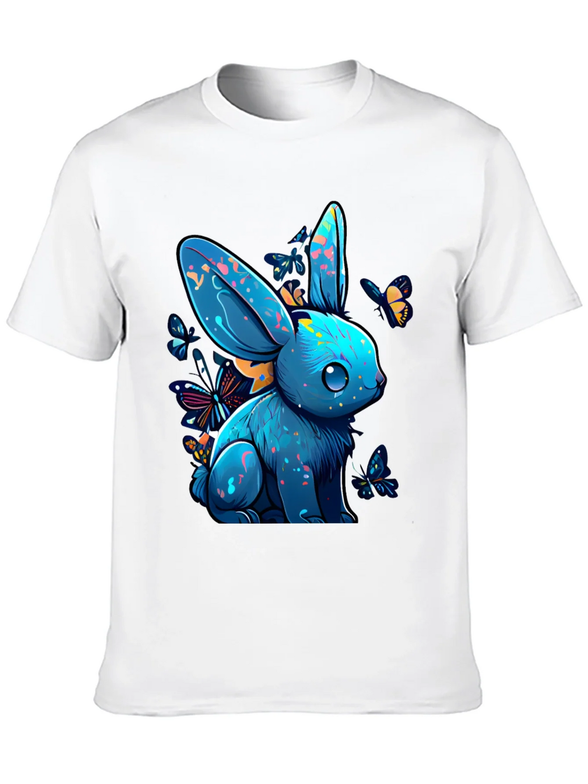 Vibrant Bunny Graphic Tee product image 12