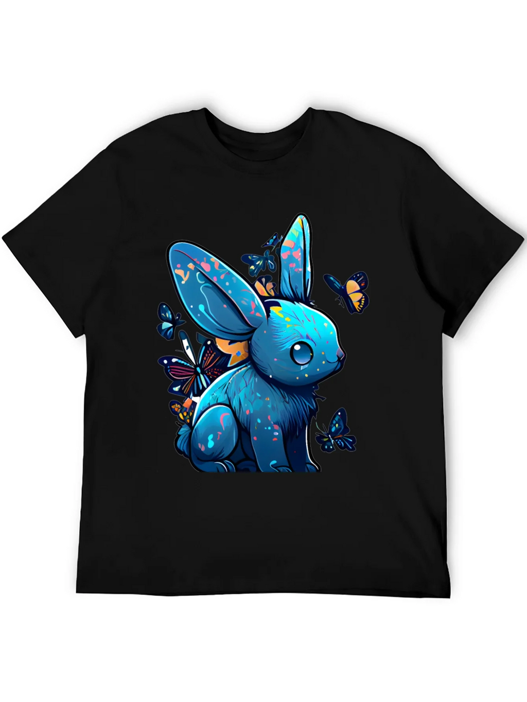 Vibrant Bunny Graphic Tee product image 8
