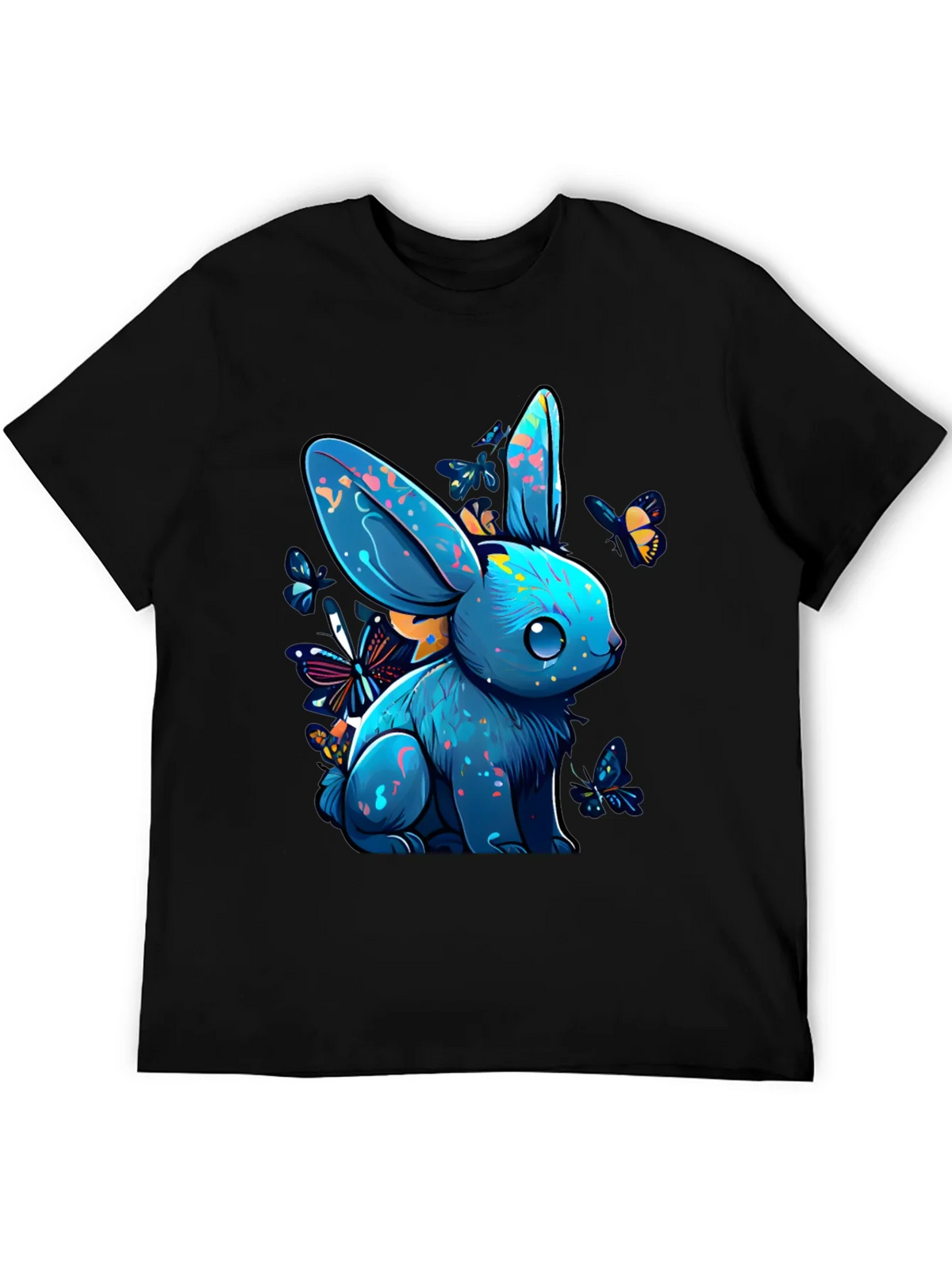 Vibrant Bunny Graphic Tee product image 8