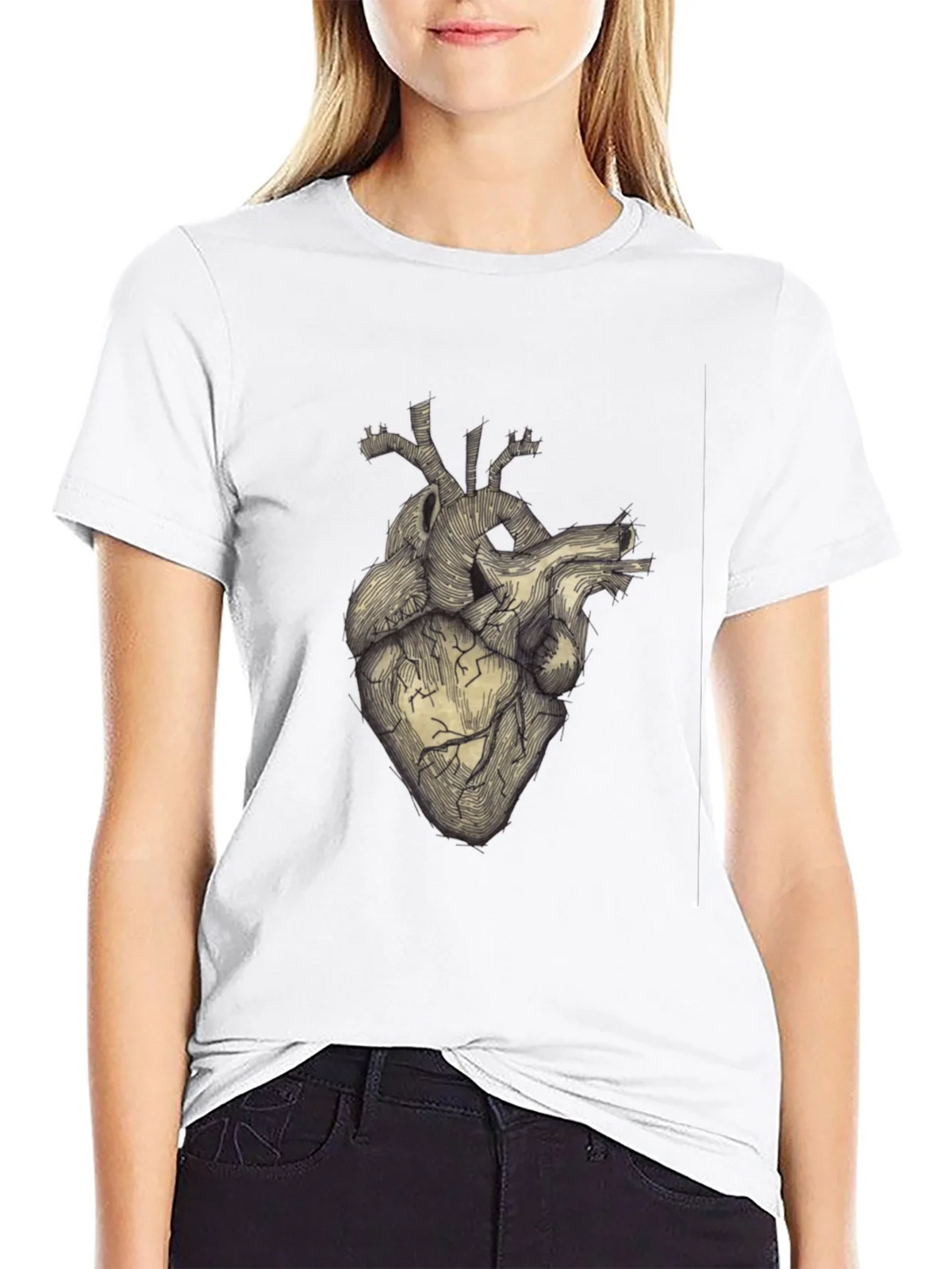 Anatomical Heart Graphic Tee - Unique Design product image 11