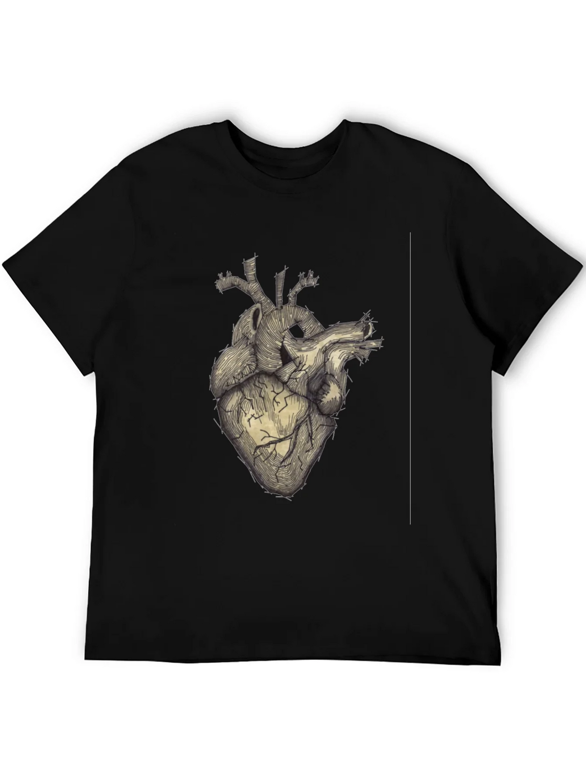 Anatomical Heart Graphic Tee - Unique Design product image 8