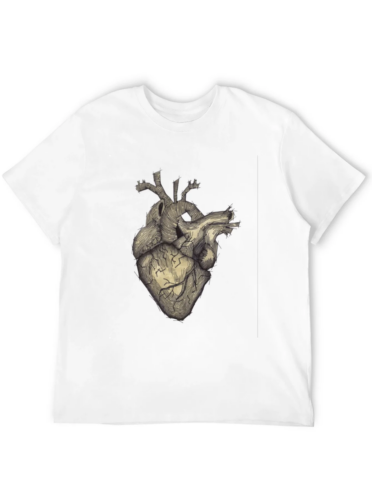 Anatomical Heart Graphic Tee - Unique Design product image 3