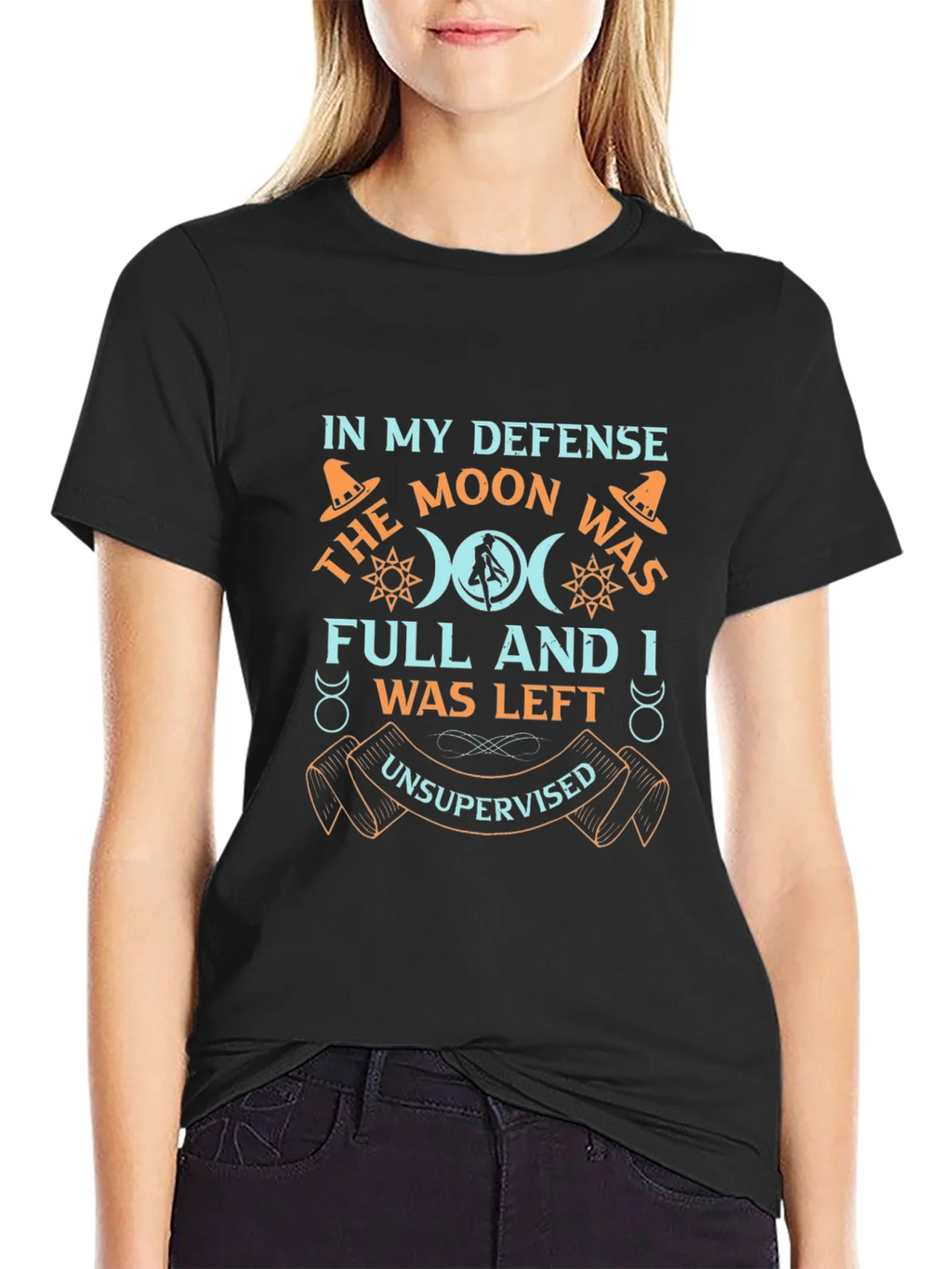 Moon Was Full Graphic T-Shirt - Unisex product image 5