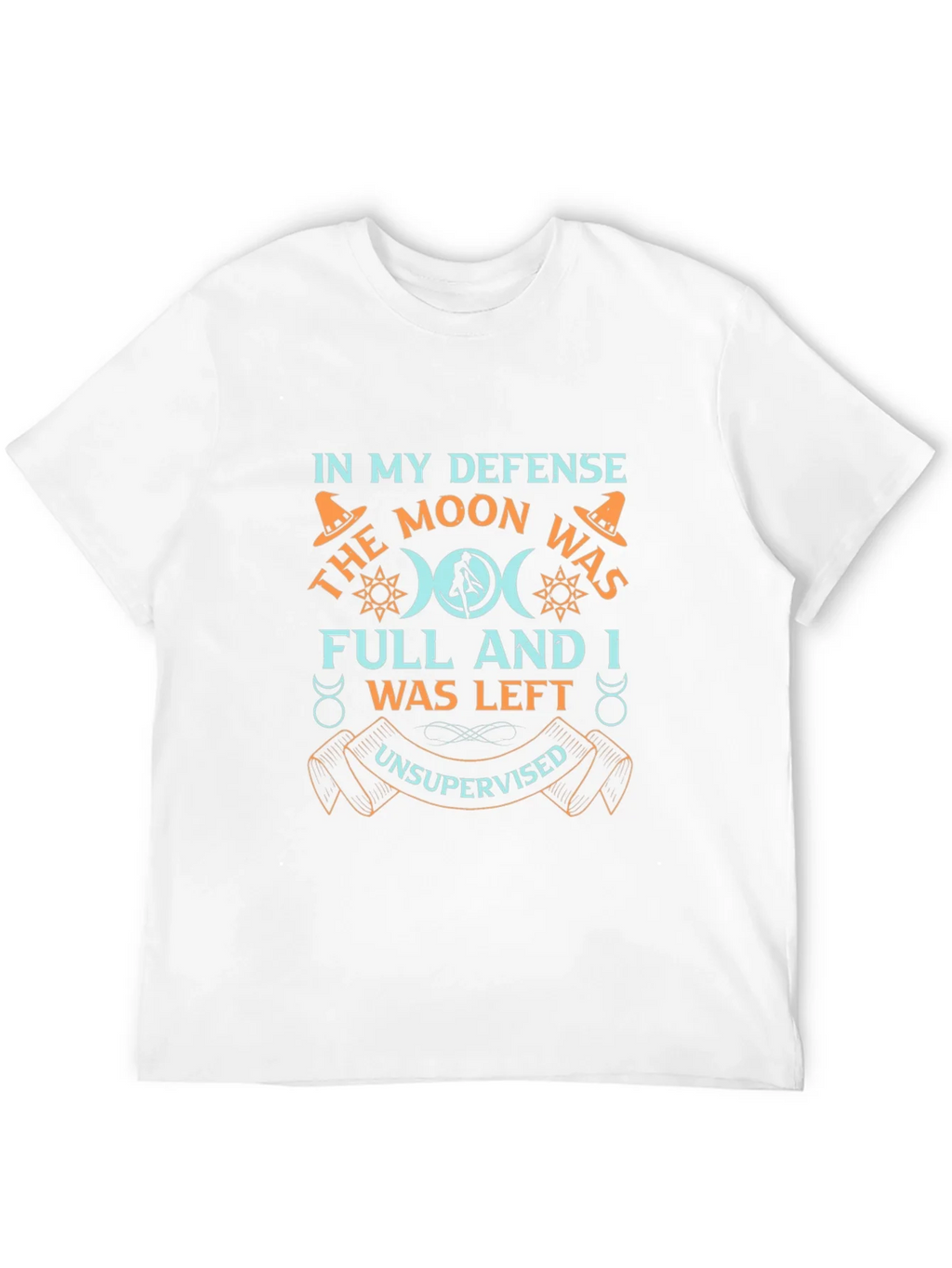 Moon Was Full Graphic T-Shirt - Unisex product image 3
