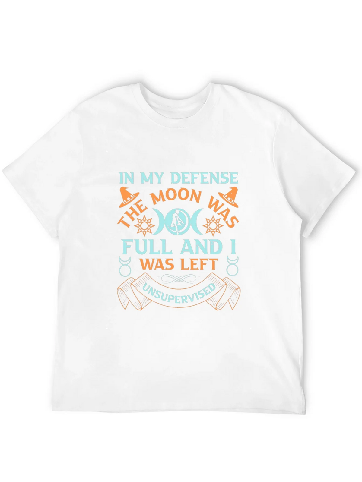 Moon Was Full Graphic T-Shirt - Unisex product image 3