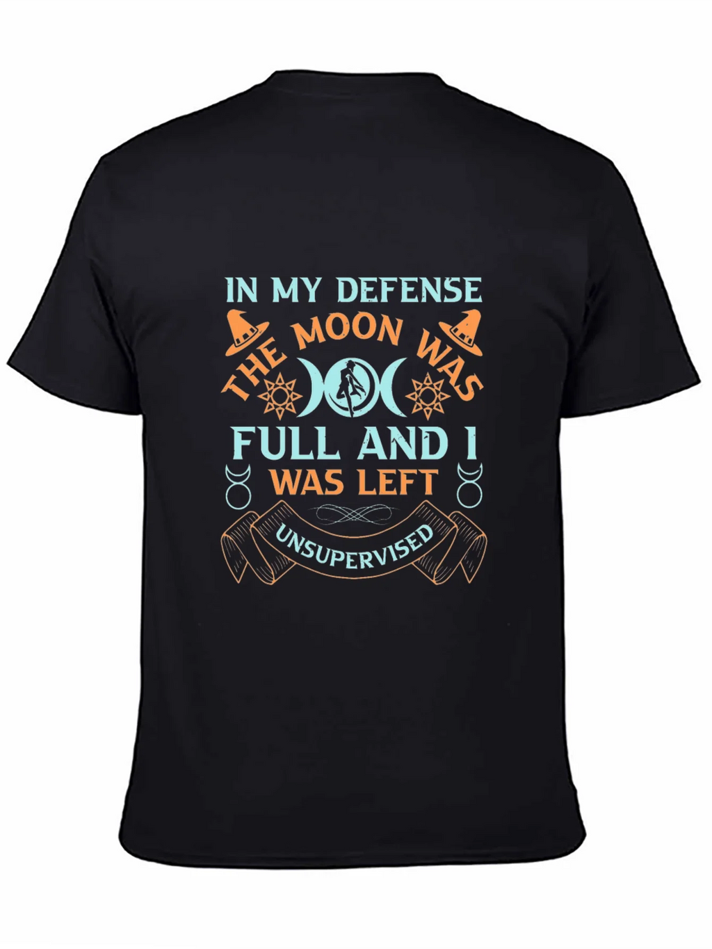 Moon Was Full Graphic T-Shirt - Unisex product image 7