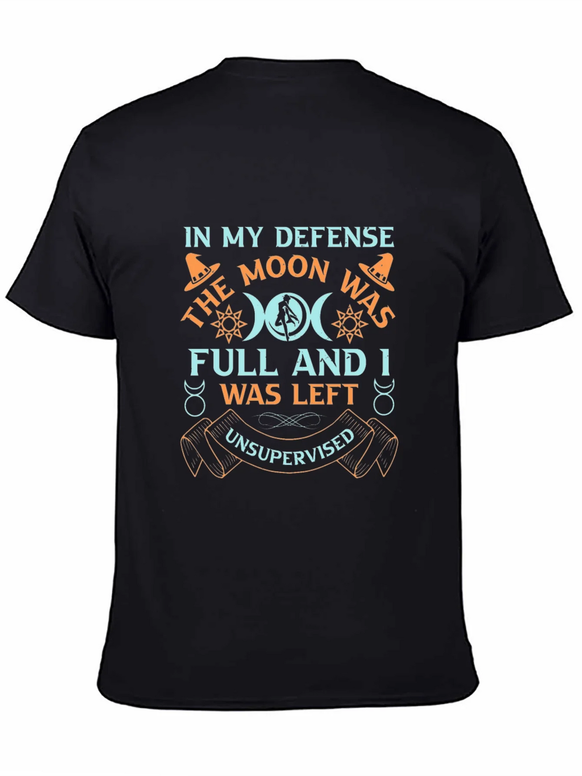 Moon Was Full Graphic T-Shirt - Unisex product image 7