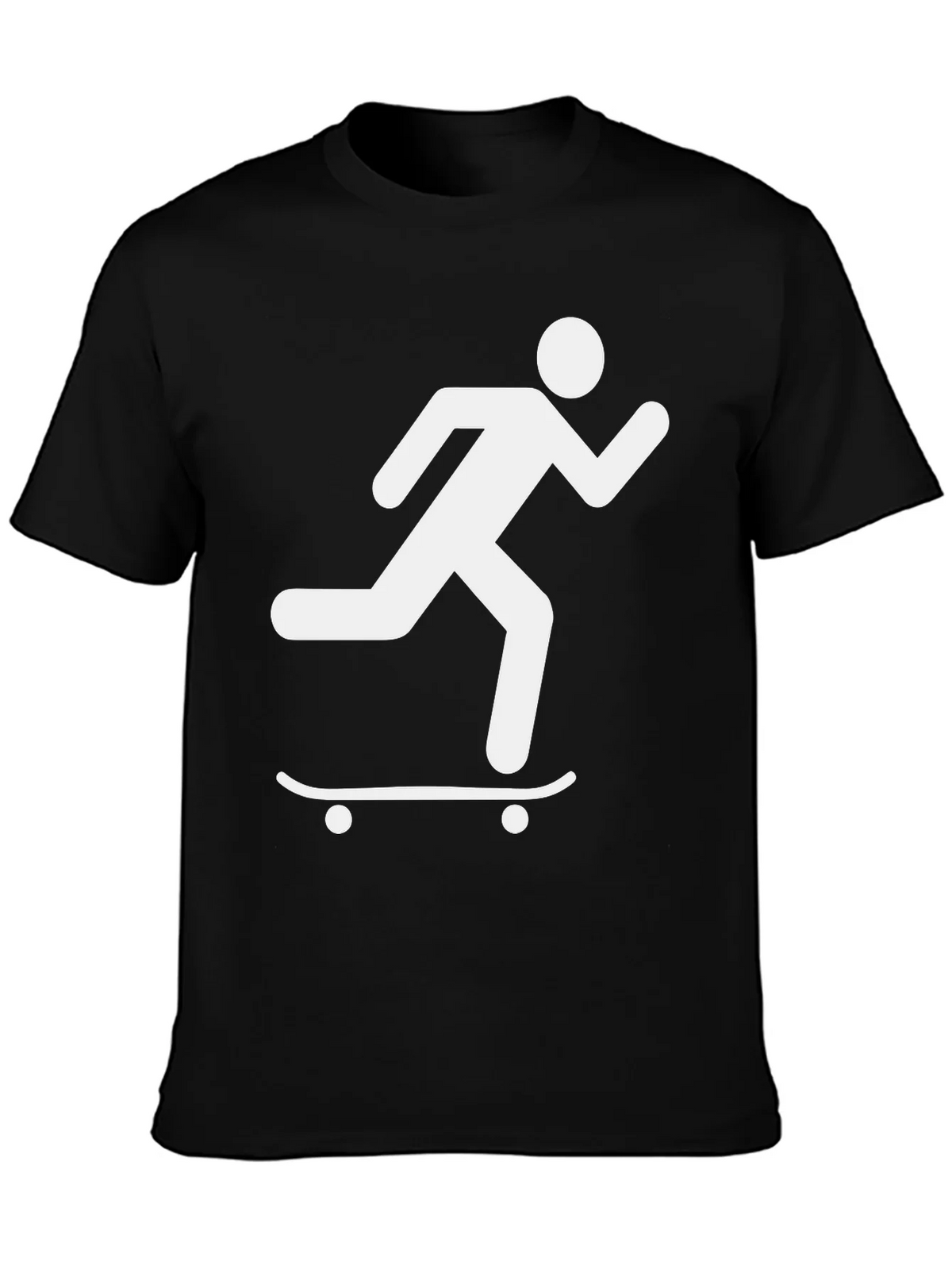 Skateboard Runner Graphic Tee - Black product image 6