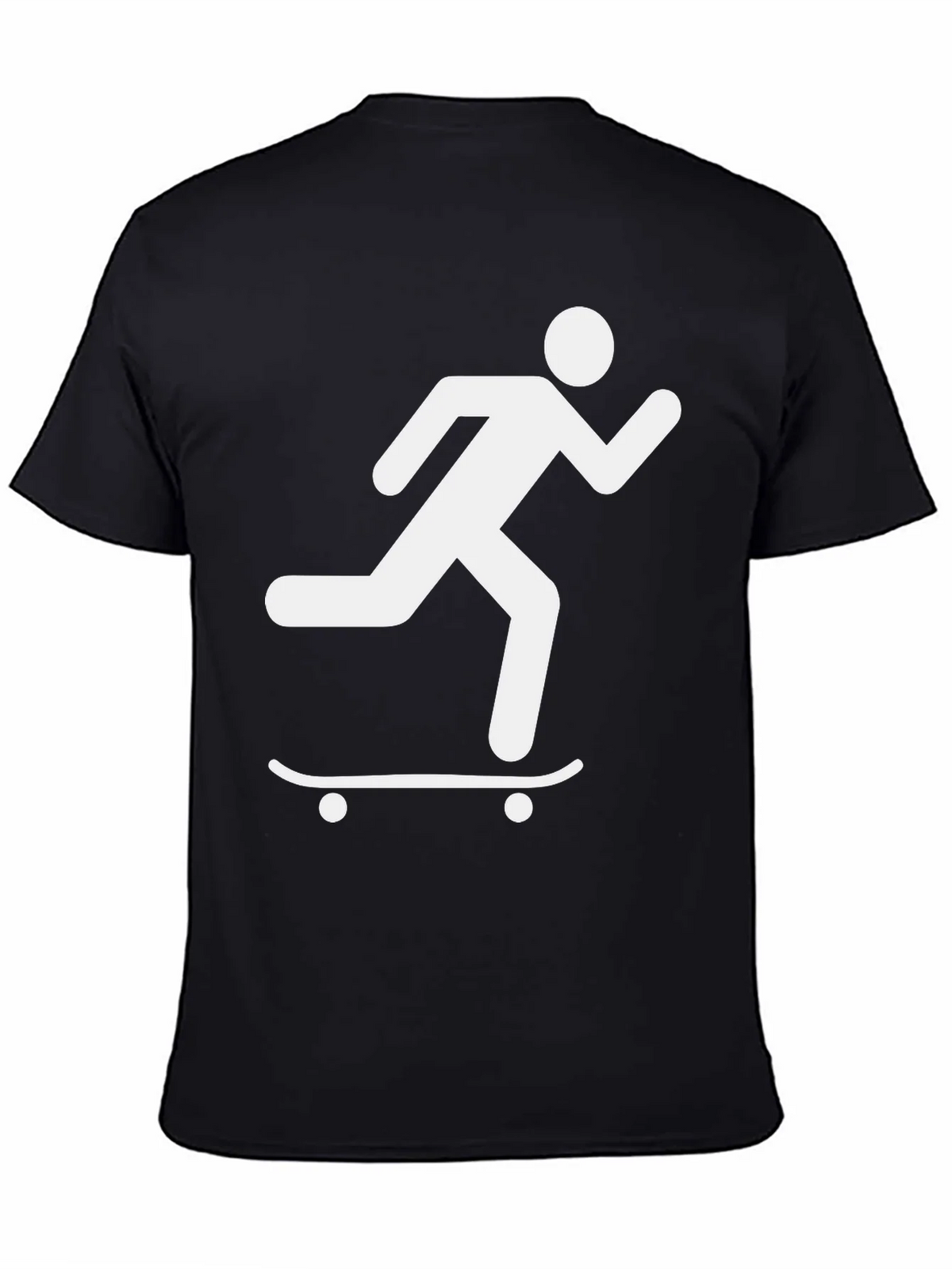 Skateboard Runner Graphic Tee - Black product image 7