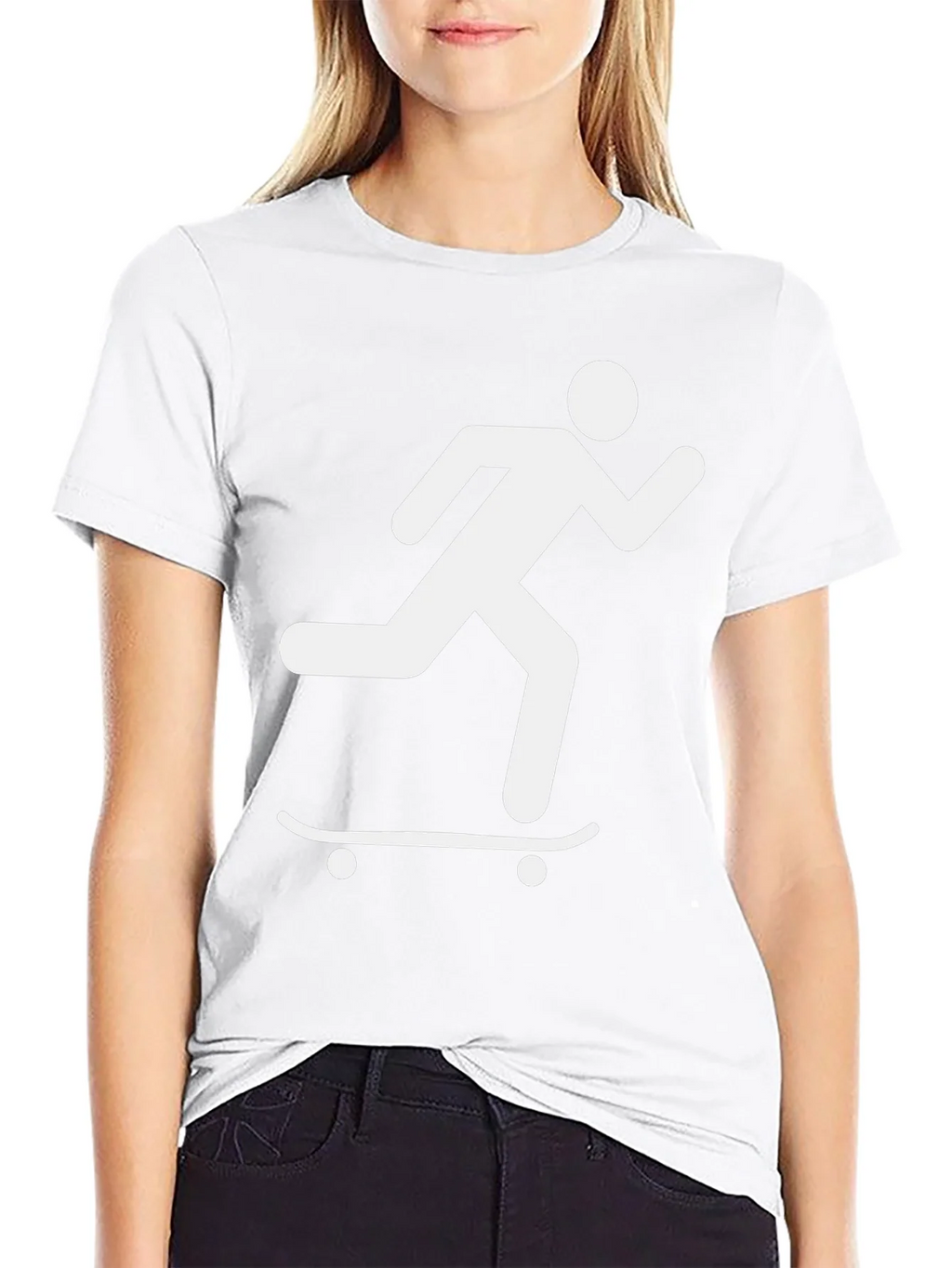 Skateboard Runner Graphic Tee - Black product image 11