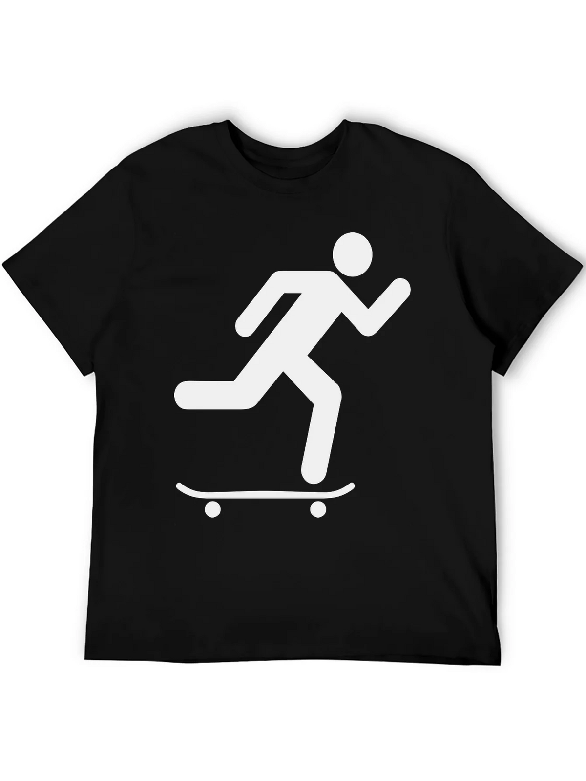 Skateboard Runner Graphic Tee - Black product image 8